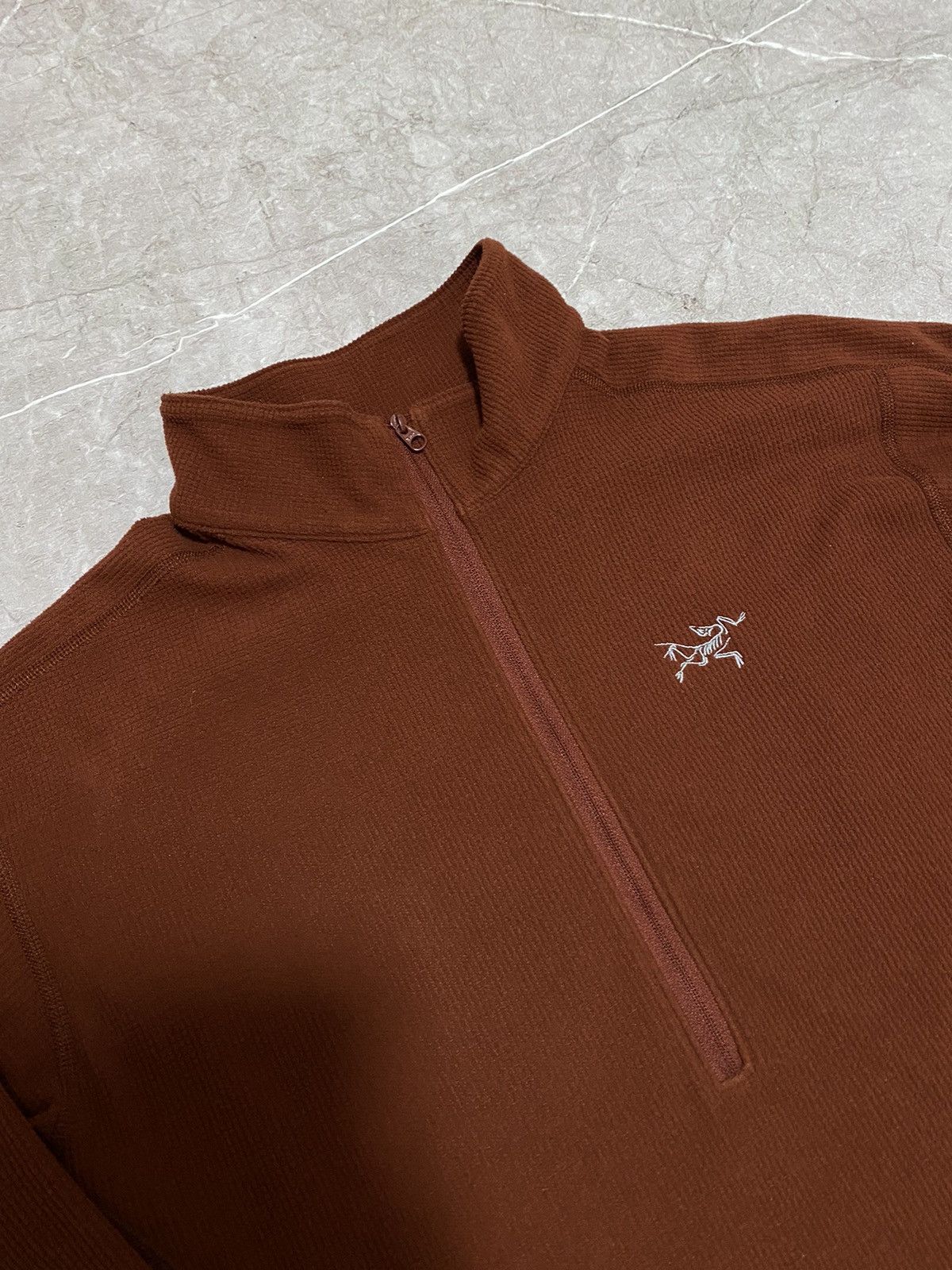 Arc'teryx Rare Arc’teryx Polartec 1/2 Zip Waffle Fleece Pullover Y2K Size US S / EU 44-46 / 1 - 5 Thumbnail