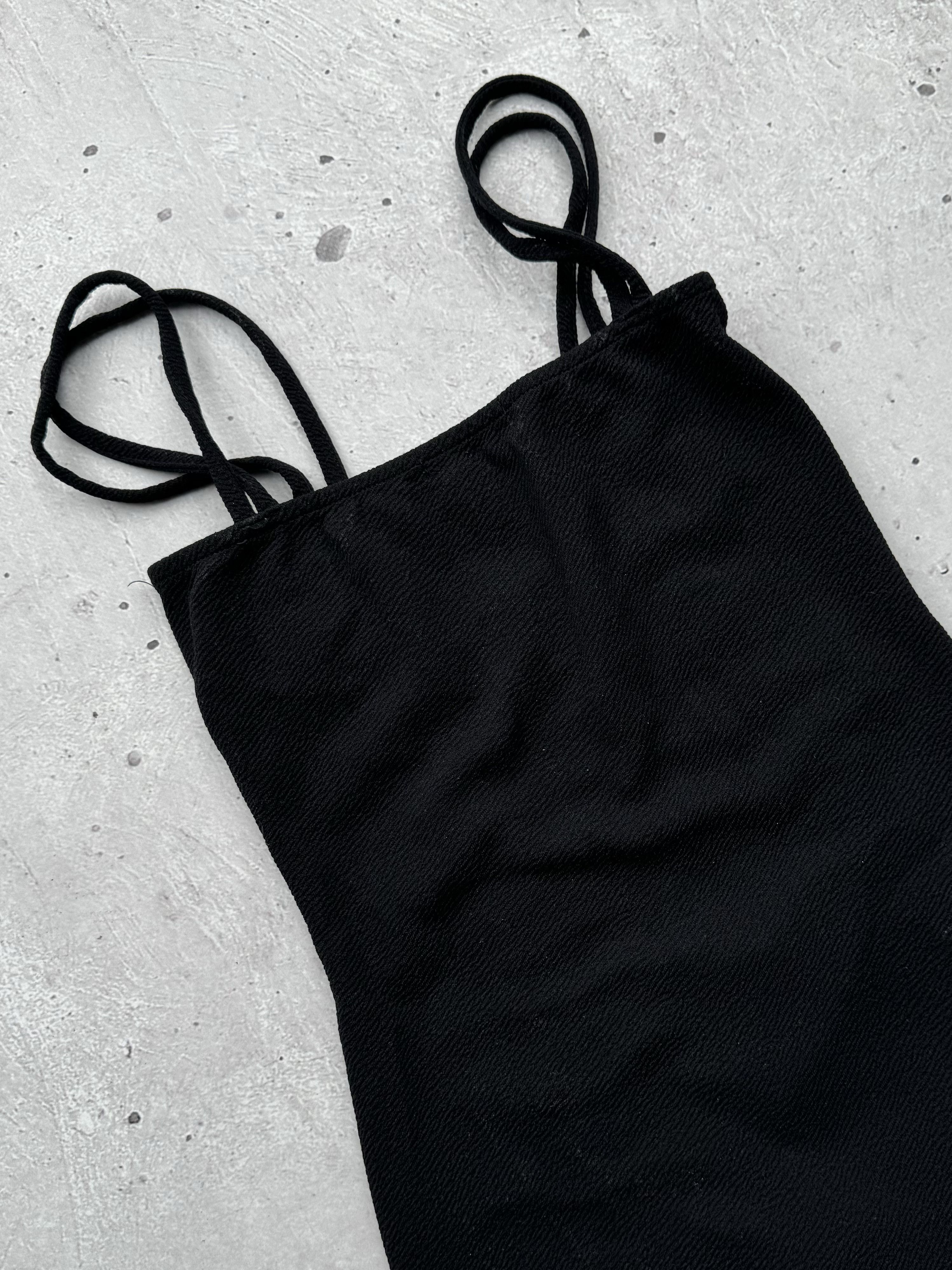 Japanese Brand Vintage Plisse Bondage Mini Dress Size XS / US 0-2 / IT 36-38 - 7 Thumbnail