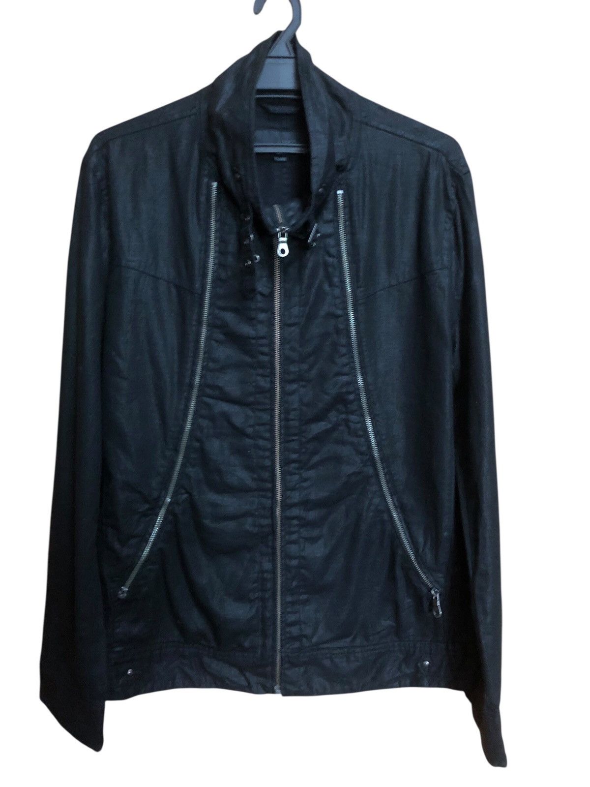 If Six Was Nine Mossimo Bondage multi Zipper Punk Rockabilly Jacket Size US M / EU 48-50 / 2 - 1 Thumbnail