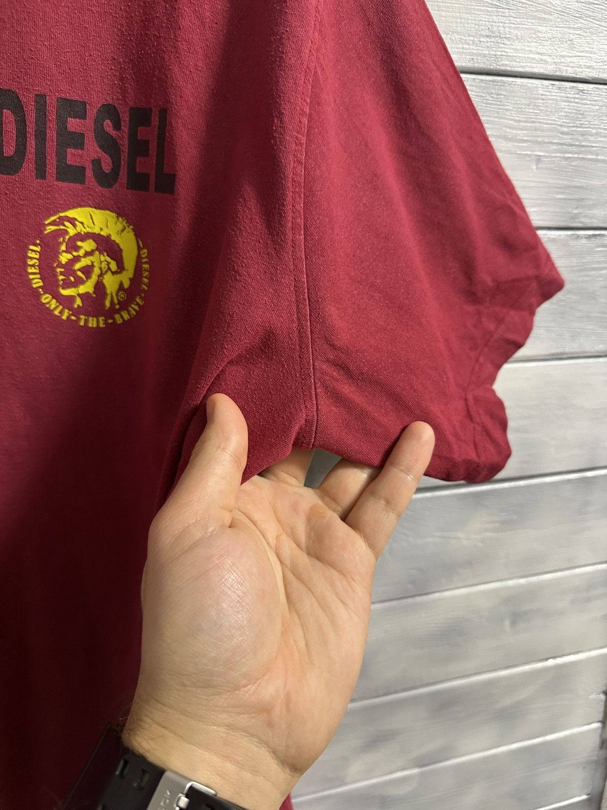 Diesel Rare Vintage Polo Diesel Avant-Garde Japan Y2K Style. Size US XL / EU 56 / 4 - 7 Thumbnail