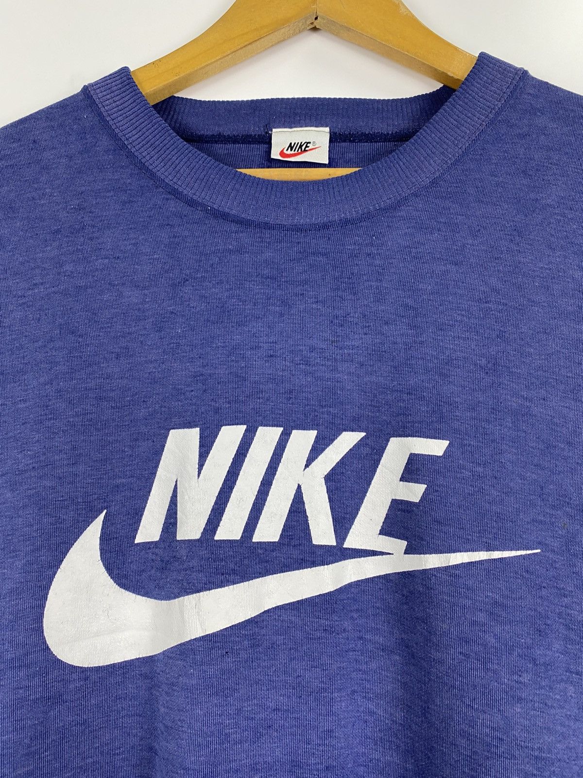 Nike × Vintage Vintage Nike Swoosh Sweatshirt Size US L / EU 52-54 / 3 - 7 Thumbnail