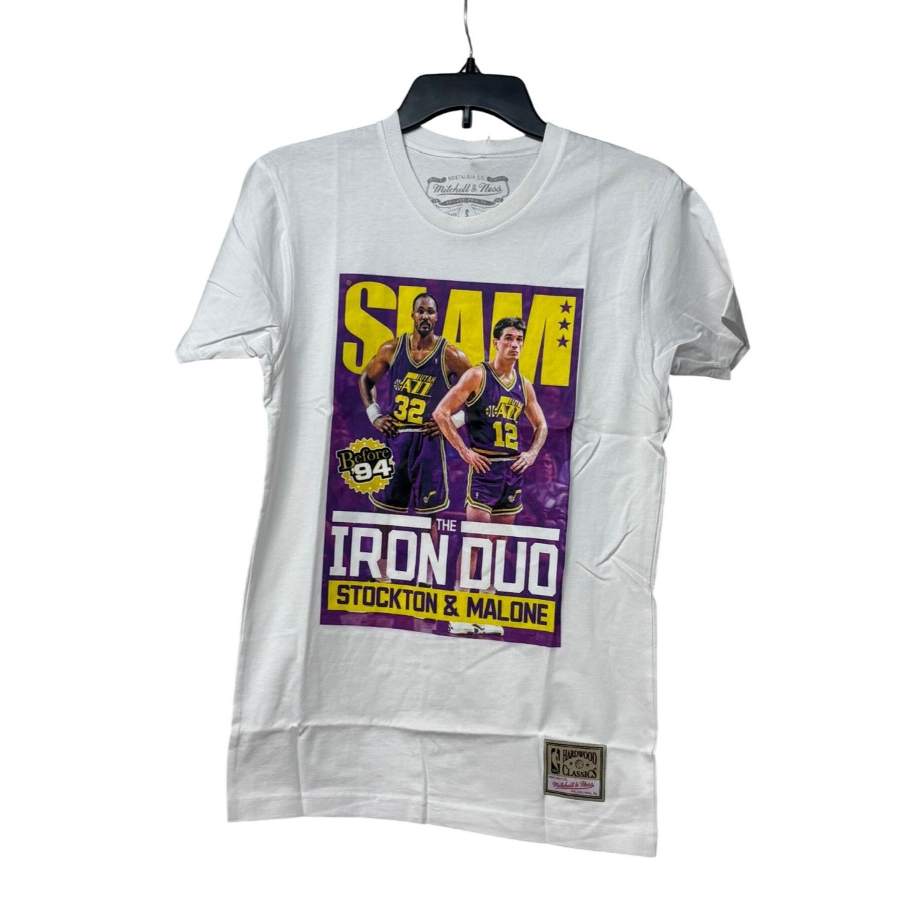 Mitchell & Ness Mitchell & Ness NBA Slam Iron Duo Tee Jazz Multi, Utah Jazz, Size US S / EU 44-46 / 1 - 10 Thumbnail