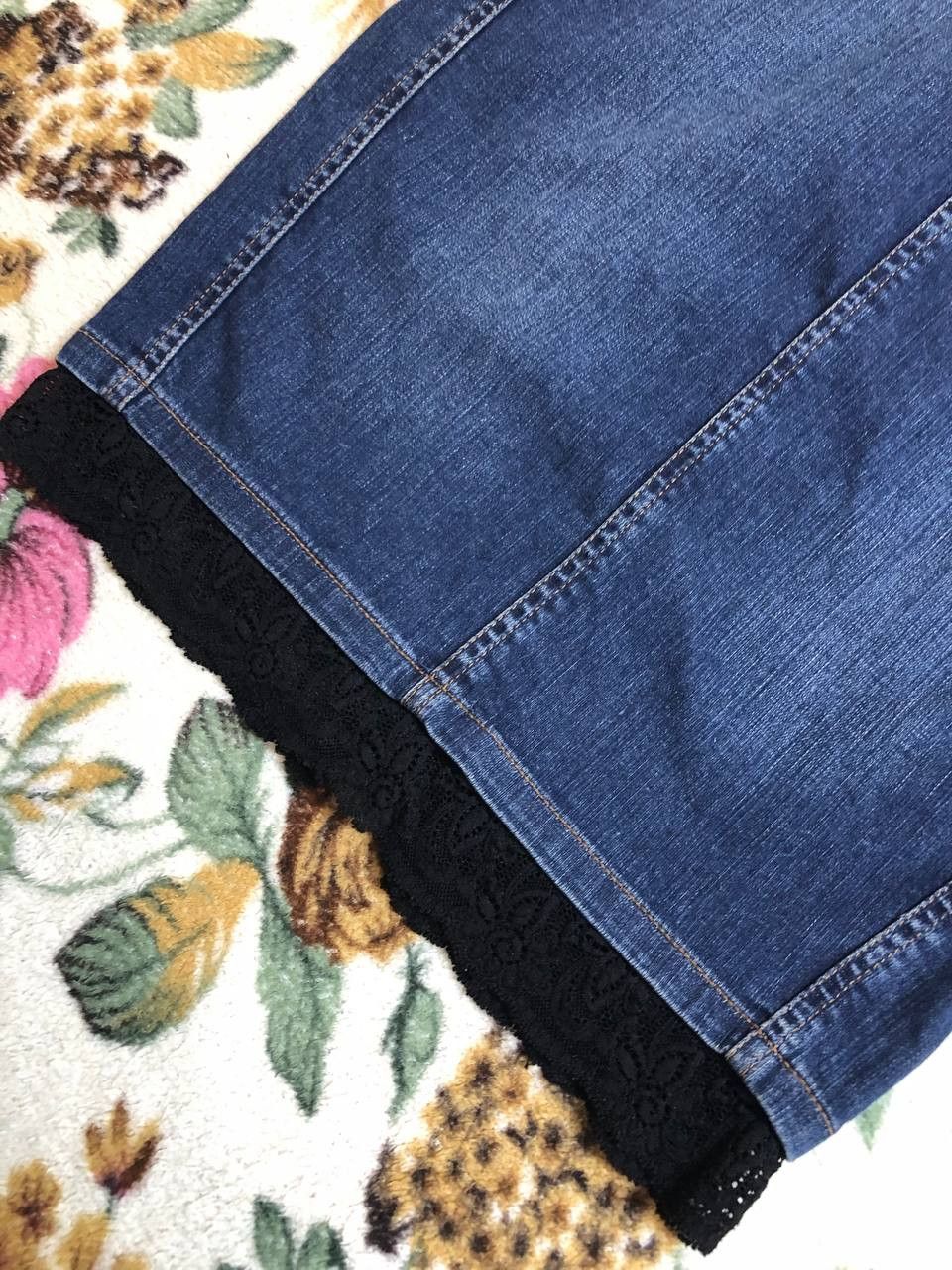 Dolce & Gabbana Dolce Gabbana High Waist Stretch Casual Midi Denim skirt Size 32" / US 10 / IT 46 - 9 Thumbnail