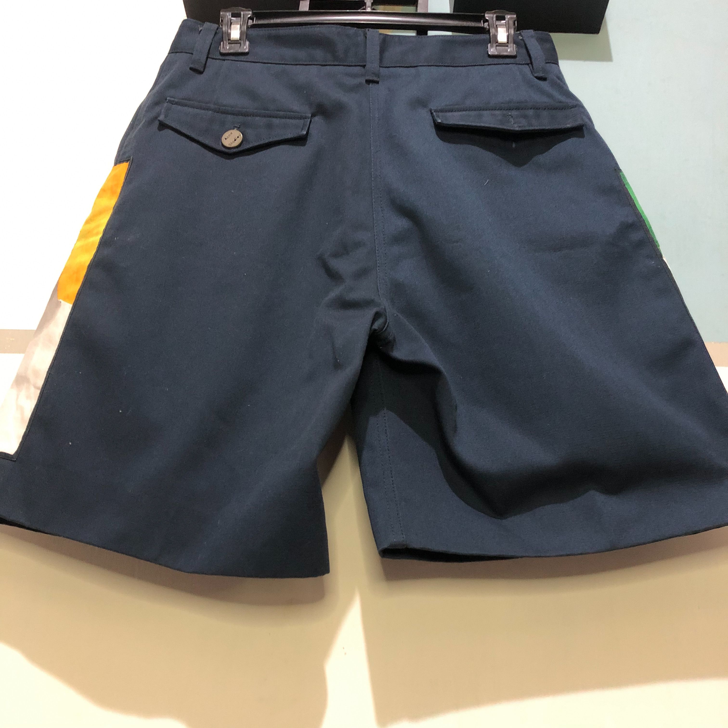 Acne Studios Acne Studios Eora PRT PSS15 Shorts Vermina Collage Portrait Size 34" / US 12 / IT 48 - 13 Thumbnail