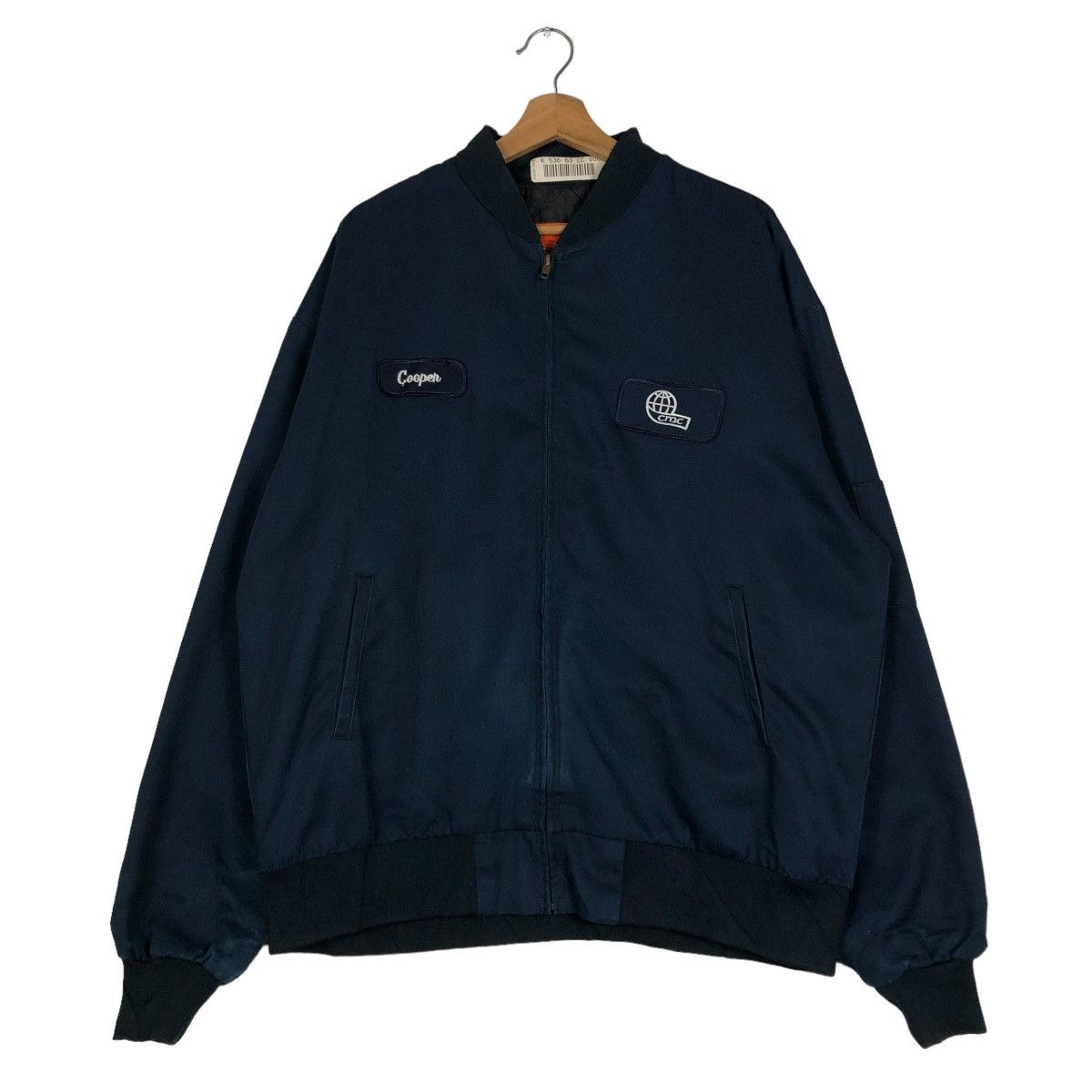 Japanese Brand 🔥VINTAGE BOMBER JACKET REDKAP USA COOPER BIG LOGO Size US XL / EU 56 / 4 - 1 Thumbnail