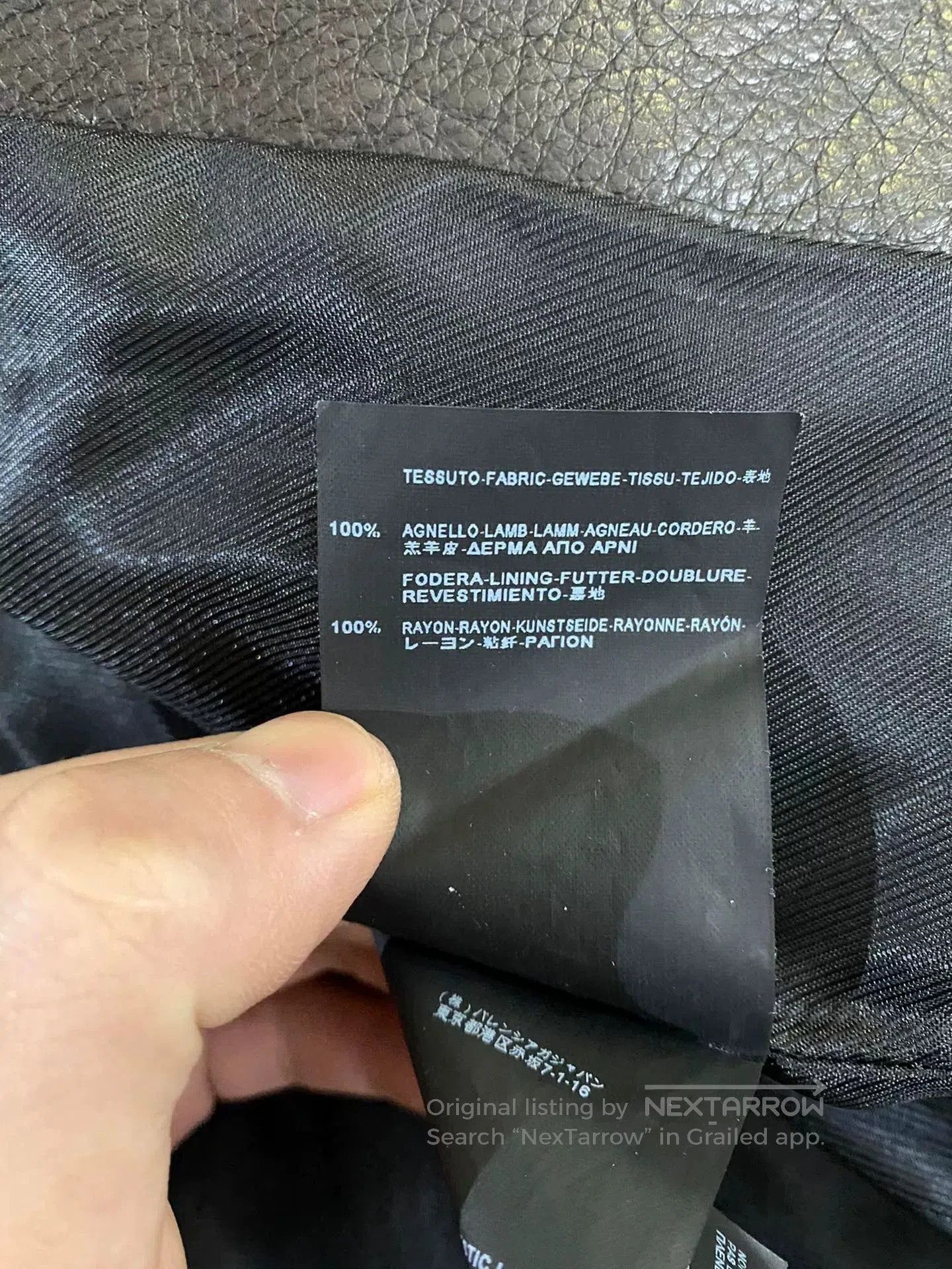 Balenciaga balenciaga women's leather jacket outerwear. Size S / US 4 / IT 40 - 8 Thumbnail