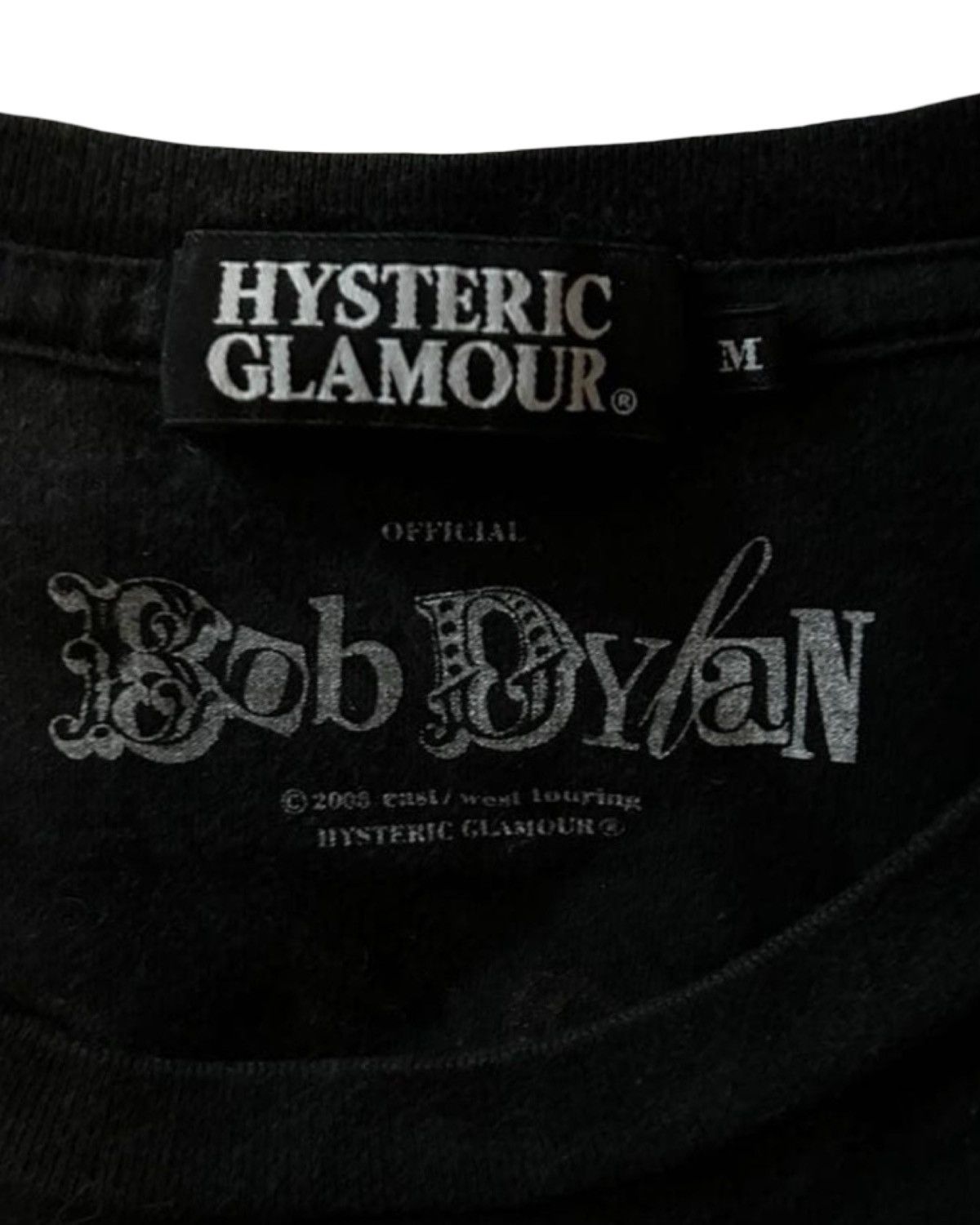 Hysteric Glamour Bob Dylan Print T-Shirt Size US M / EU 48-50 / 2 - 3 Thumbnail
