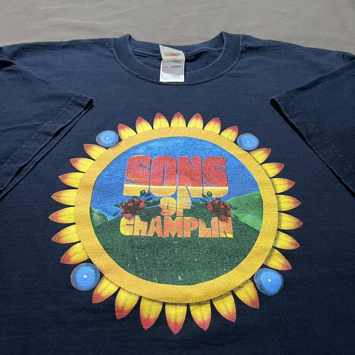 Band Tees Vintage Sons of Champlin Tee L Jazz fusion Psychedelic rock Size US L / EU 52-54 / 3 - 1 Thumbnail