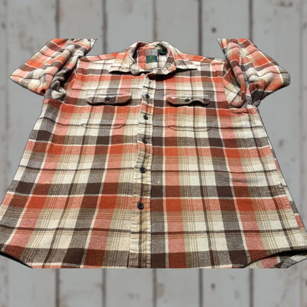 Timberland Timberland Men's Large L Plaid Flannel Button Up Shirt Multicolor Size US L / EU 52-54 / 3 - 1 Thumbnail