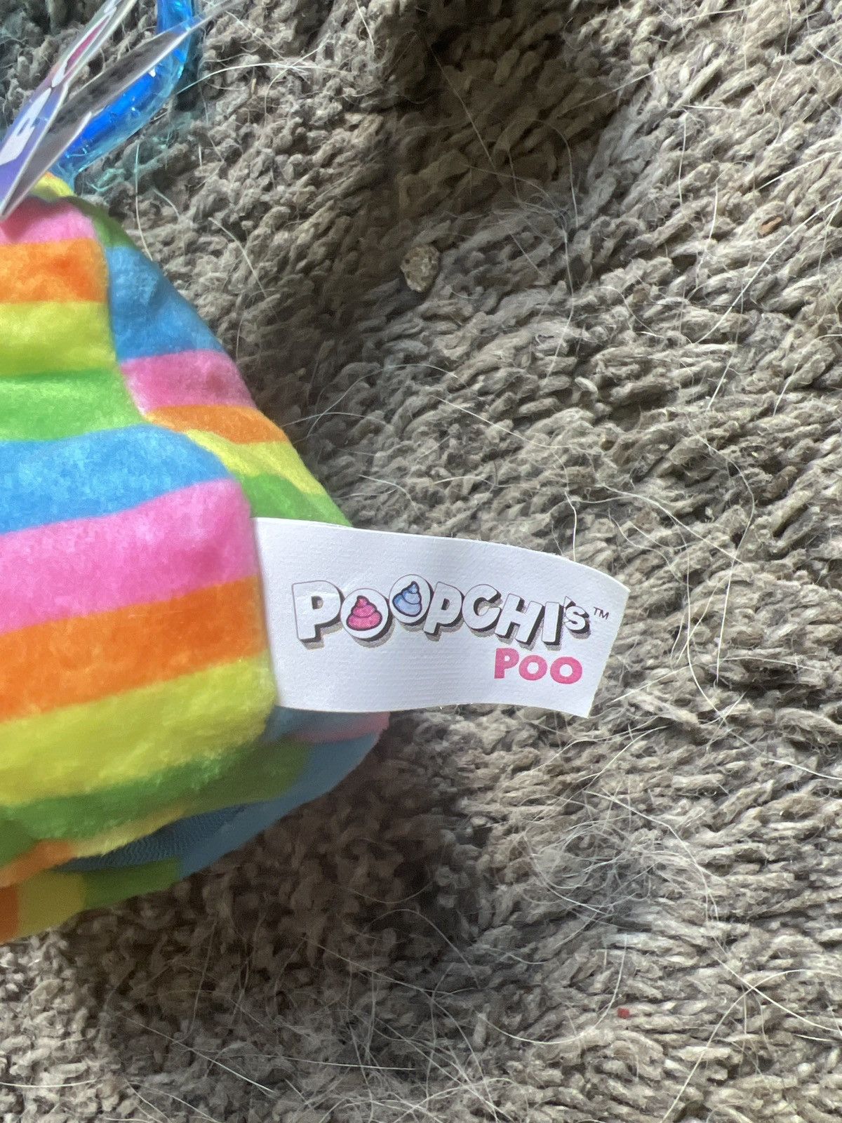 Hypebeast 2020 Poopchi’s Poo Rainbow Plush Keychain Size ONE SIZE - 7 Thumbnail