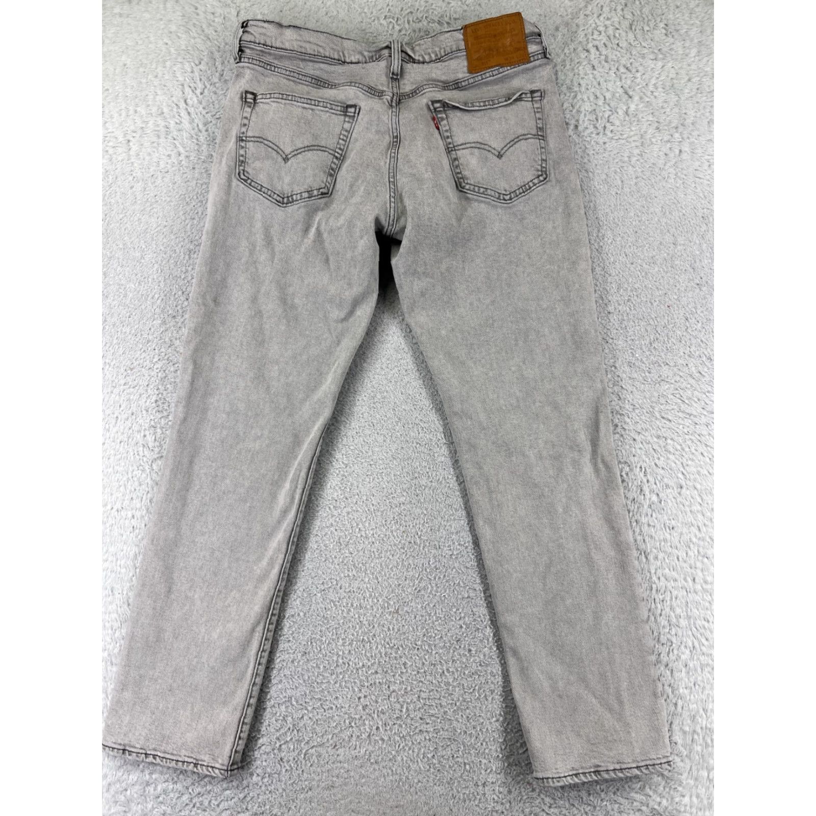 Levi's Levi's 511 Slim Fit Jeans Men's 34 Gray Denim Cotton Blend Straight Low Rise 32 Inseam Size US 34 / EU 50 - 2 Thumbnail