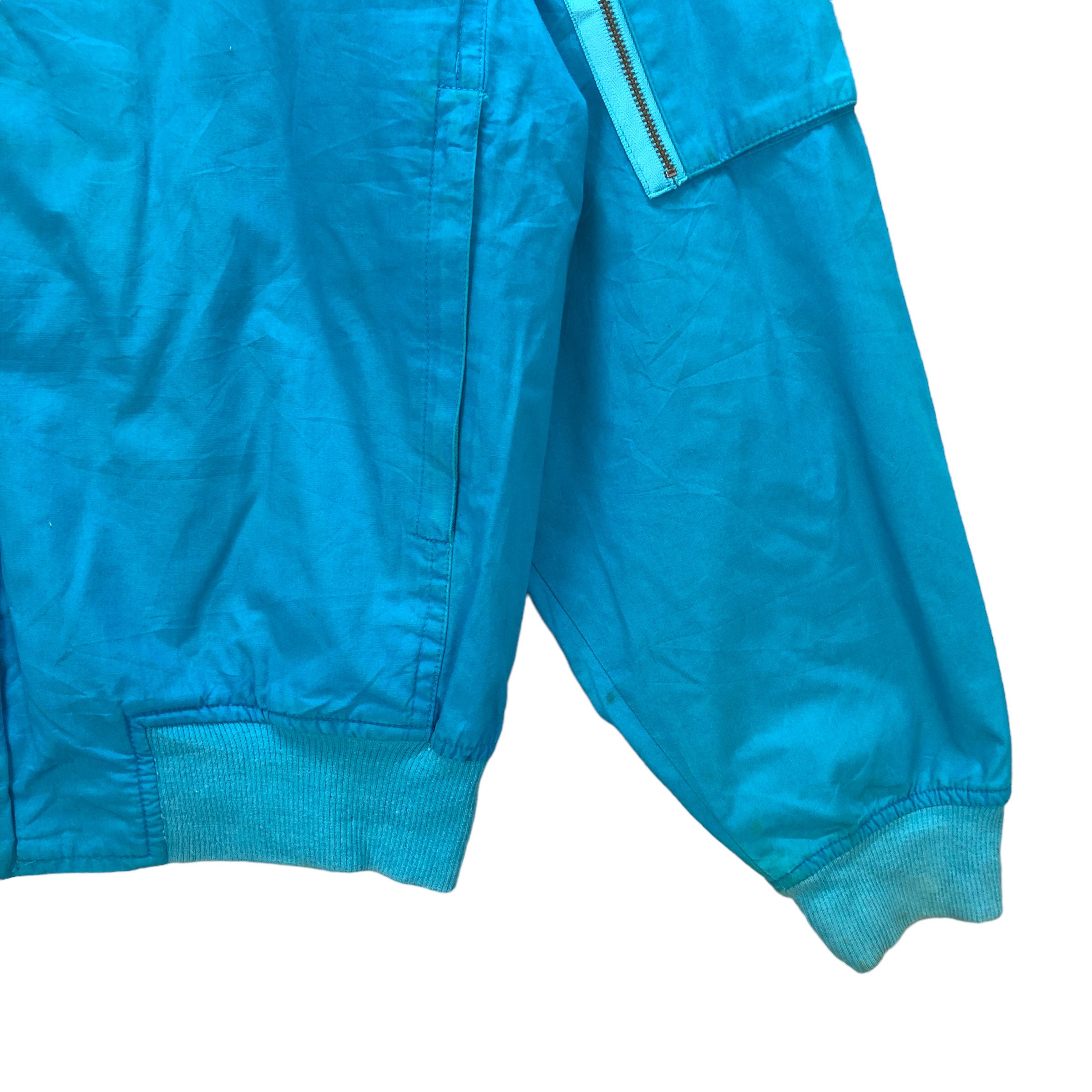 Japanese Brand ALPHA CUBIC RACING TEAM BOMBER JACKET #7318-129 Size US L / EU 52-54 / 3 - 7 Thumbnail