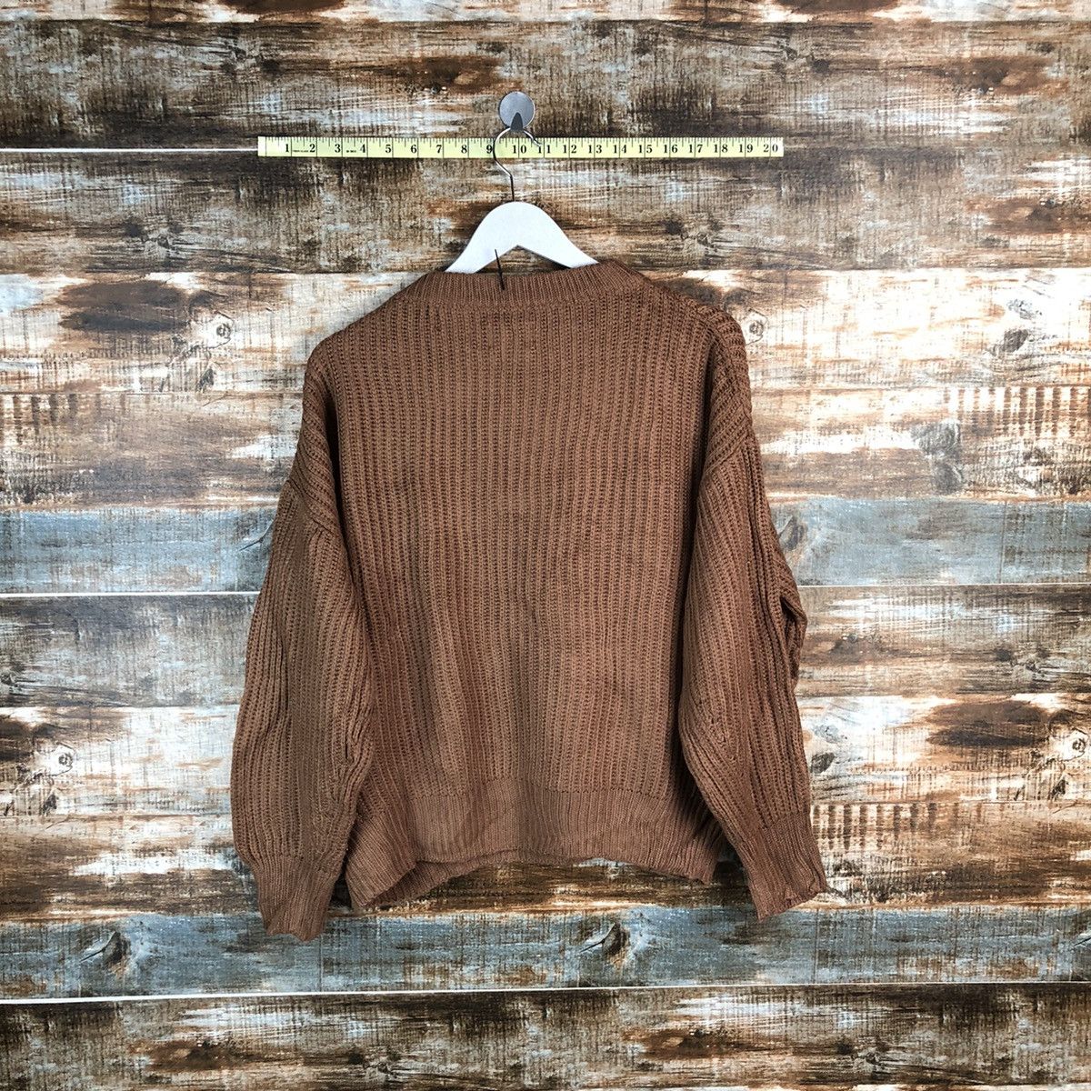 Vintage Abi Tokyo Brown vintage Knitwear #A1840 Size M / US 6-8 / IT 42-44 - 12 Thumbnail