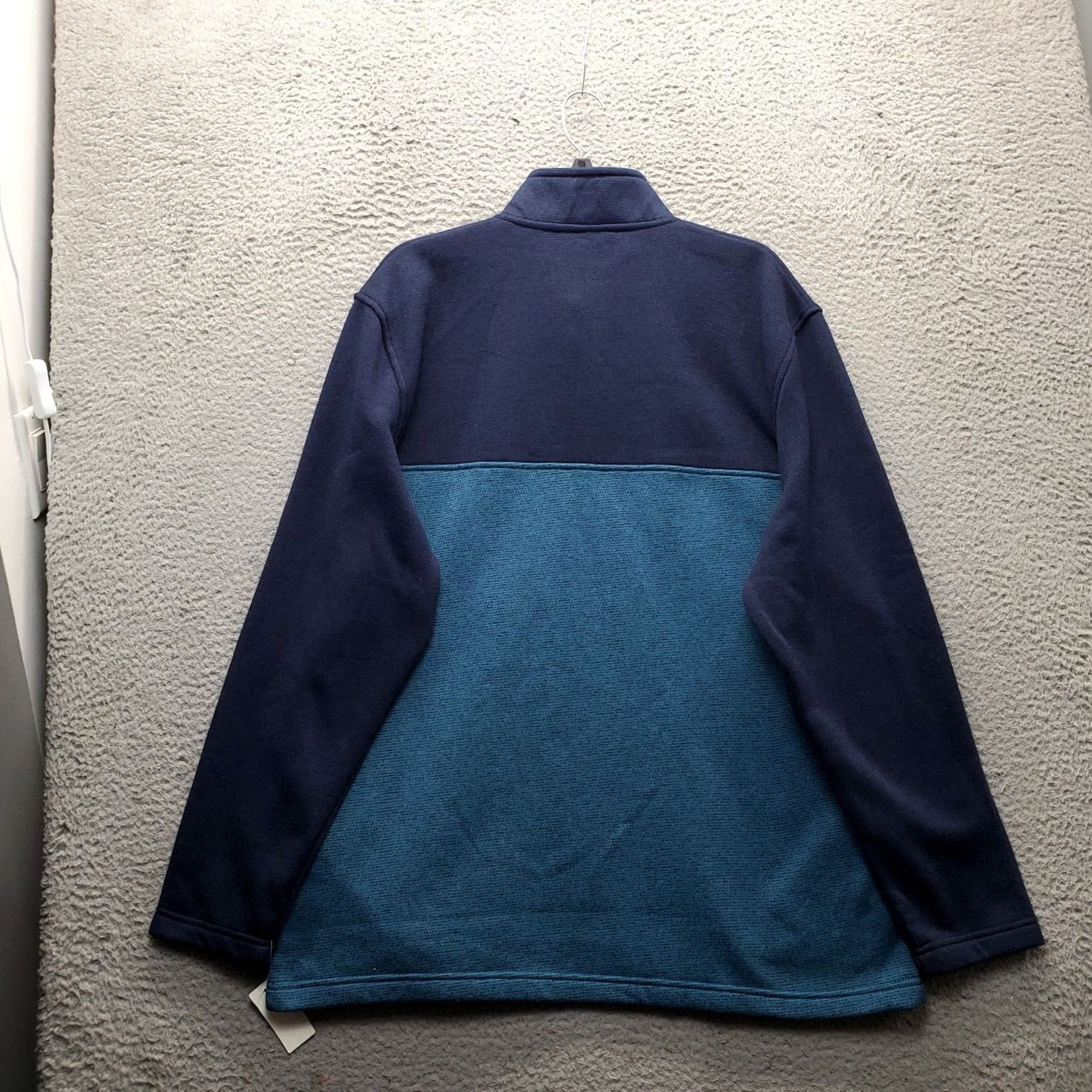 Izod IZOD Mens XL Sweatshirt Multicolor Fleece Lined Embroidered Logo Quarter Snap Front Men Size XL Color Multicolor Logo Embroidered Sweatshirt Size US XL / EU 56 / 4 - 2 Thumbnail