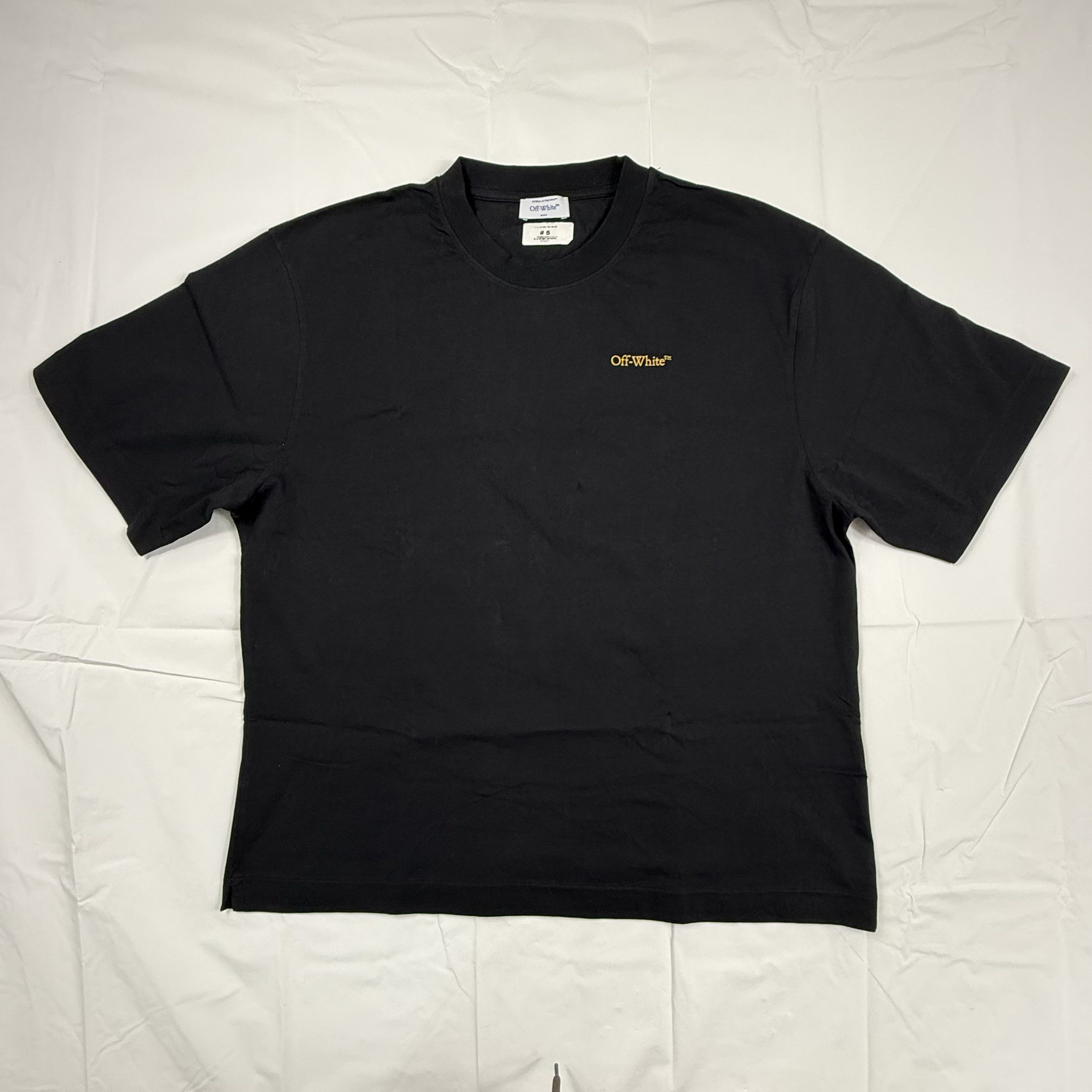 Off-White Off-White Virgil Abloh Black Measuring Tape Arrow shirt Size US XL / EU 56 / 4 - 2 Thumbnail