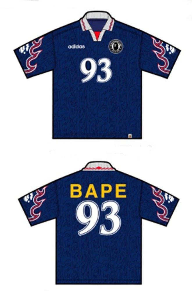 Bape Bape Adidas Jersey Size ONE SIZE - 3 Thumbnail