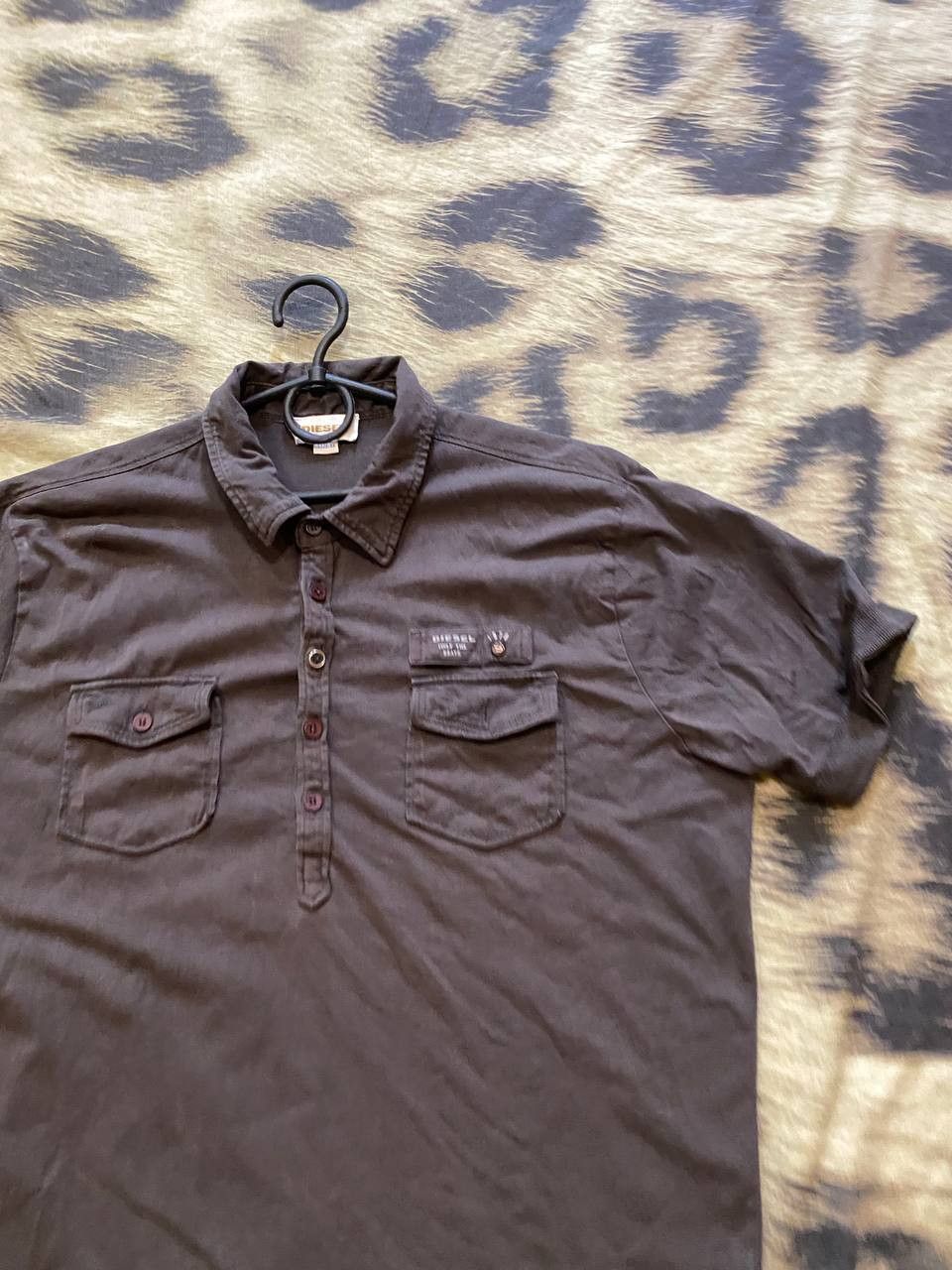 Diesel Y2K T-shirt Vintage Polo Diesel logo luxury streetwear Size US XL / EU 56 / 4 - 7 Thumbnail