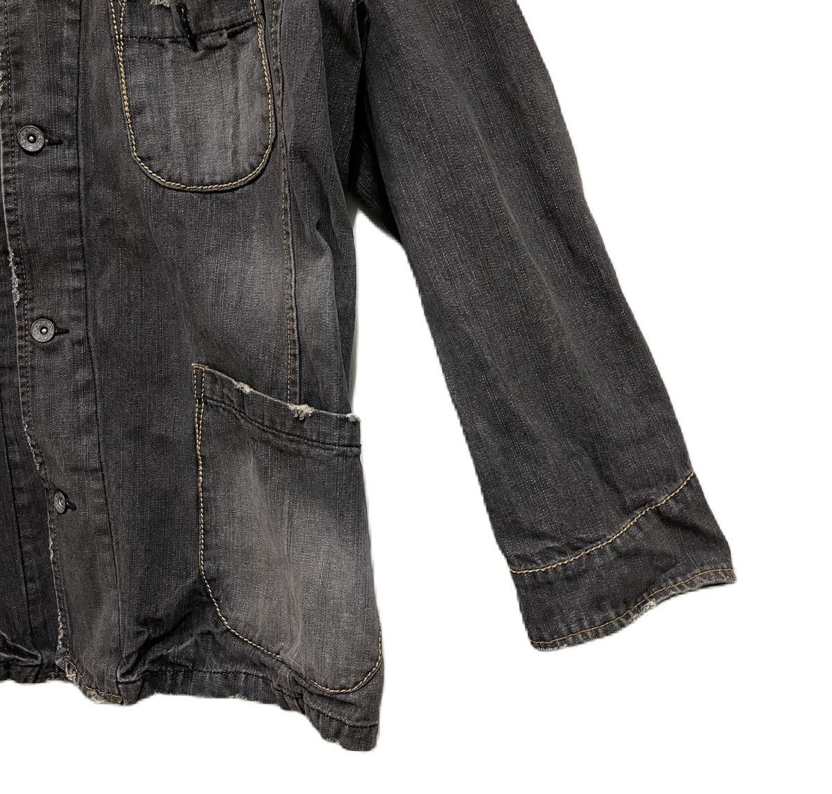 If Six Was Nine Power To The People Jacket PTTP Denim Jacket Japanese Brand Size US L / EU 52-54 / 3 - 6 Thumbnail