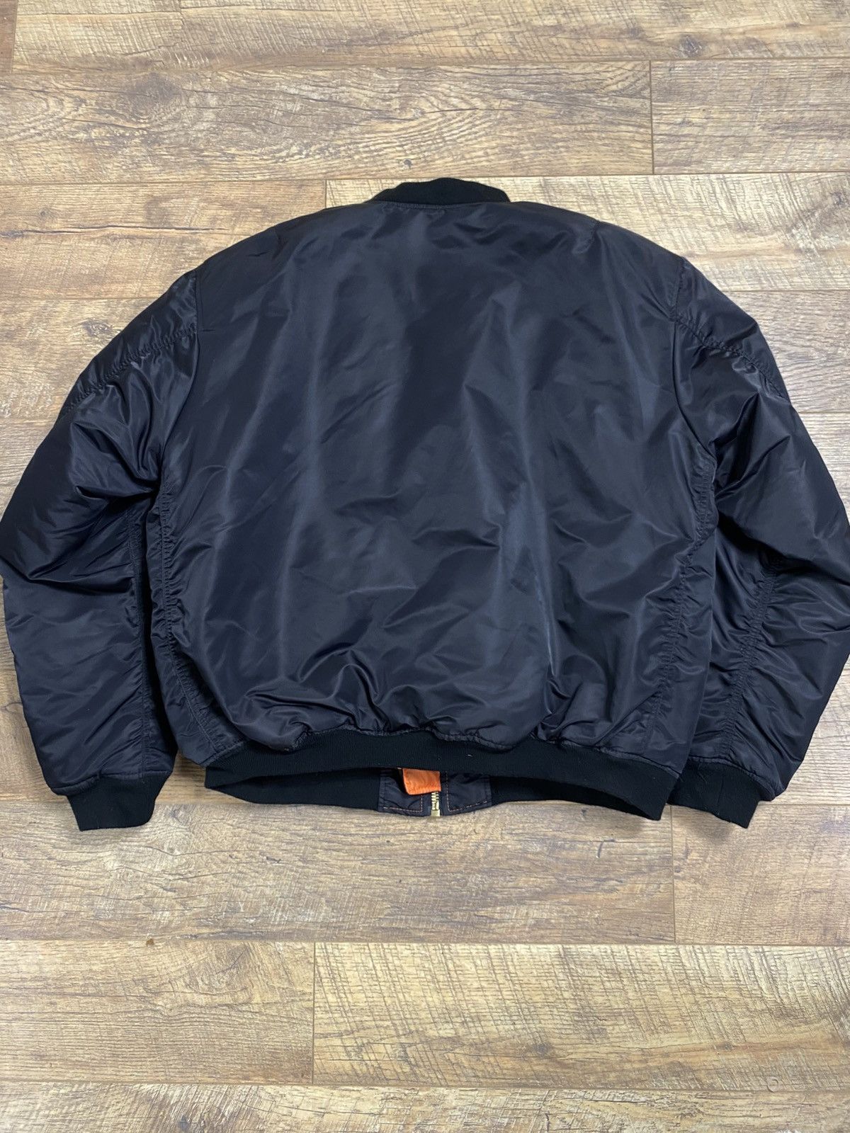 Japanese Brand MFH MA-1 Bomber Jacket Black 4XL Size US XXL / EU 58 / 5 - 5 Thumbnail