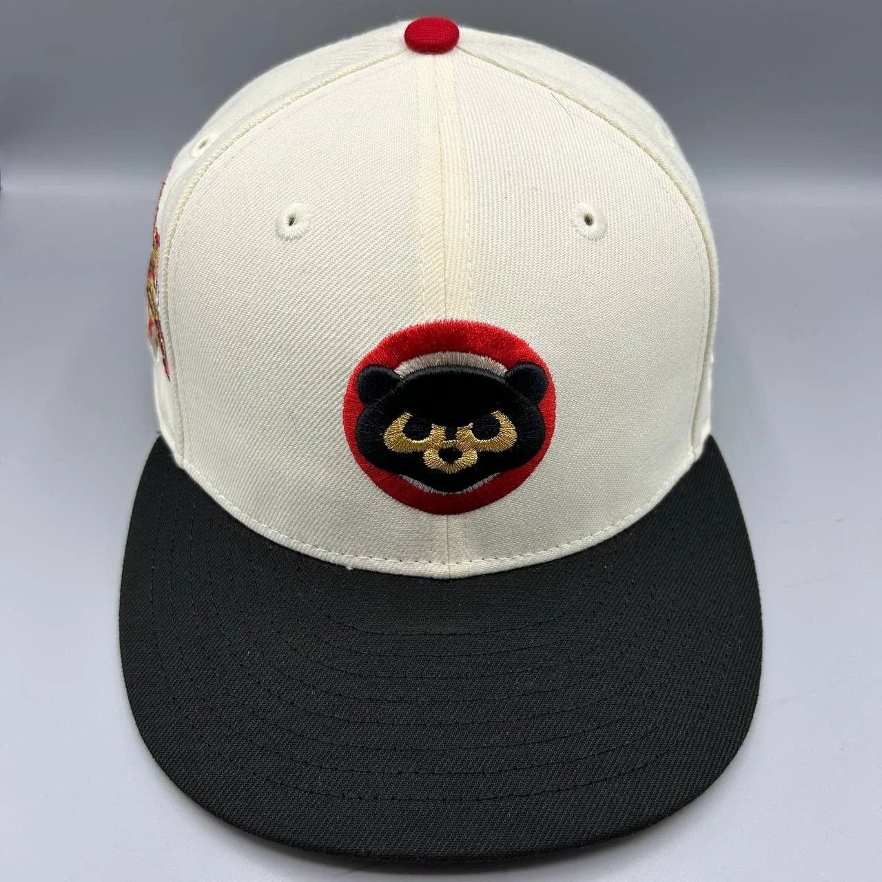 New Era Chicago Cubs Hat Men 7 3/8 59Fifty New Era MLB Fitted Size ONE SIZE - 1 Thumbnail