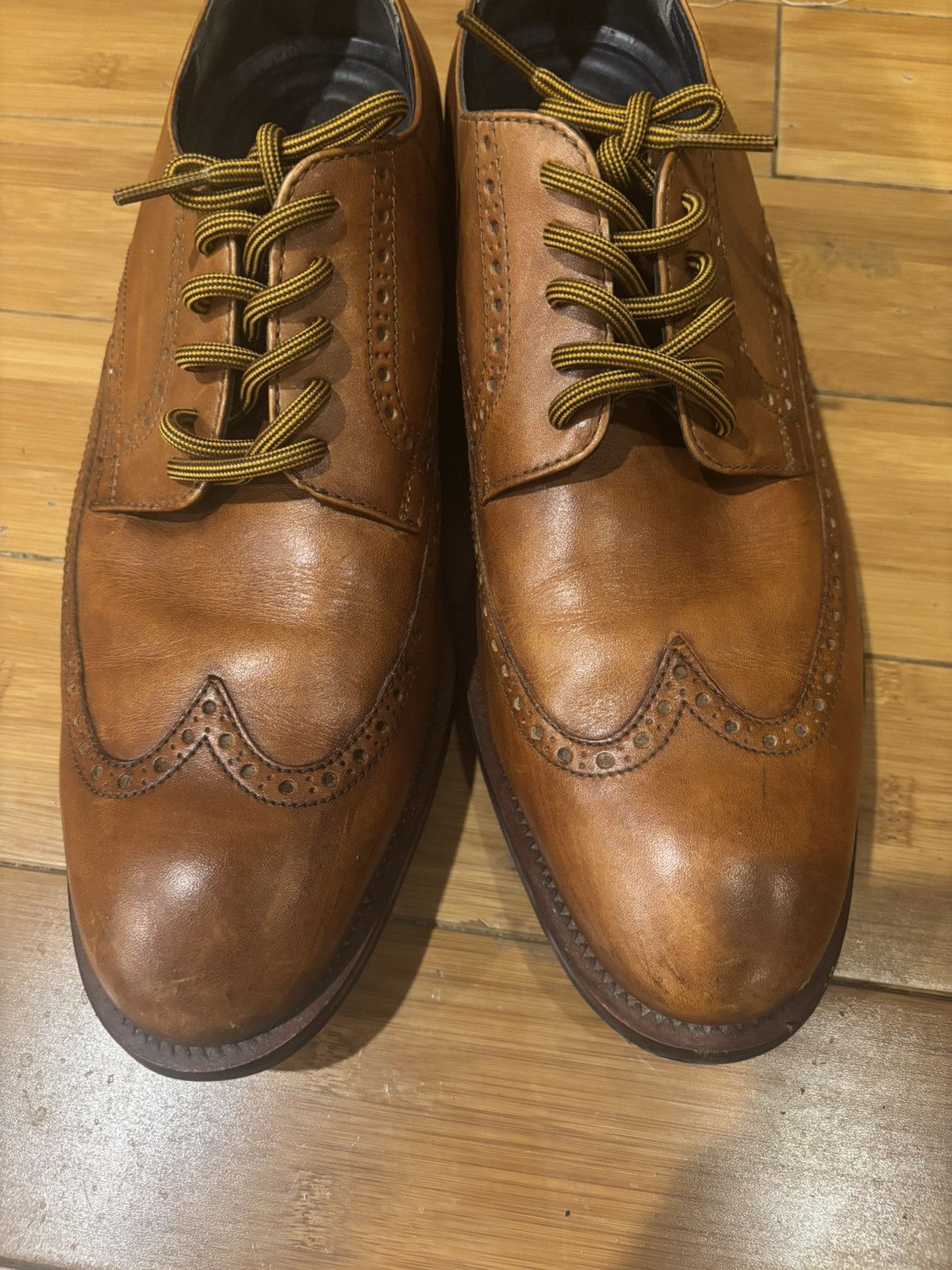 Cole Haan Cole Haan wingtip shoes.mf-223 Size US 12 / EU 45 - 7 Thumbnail