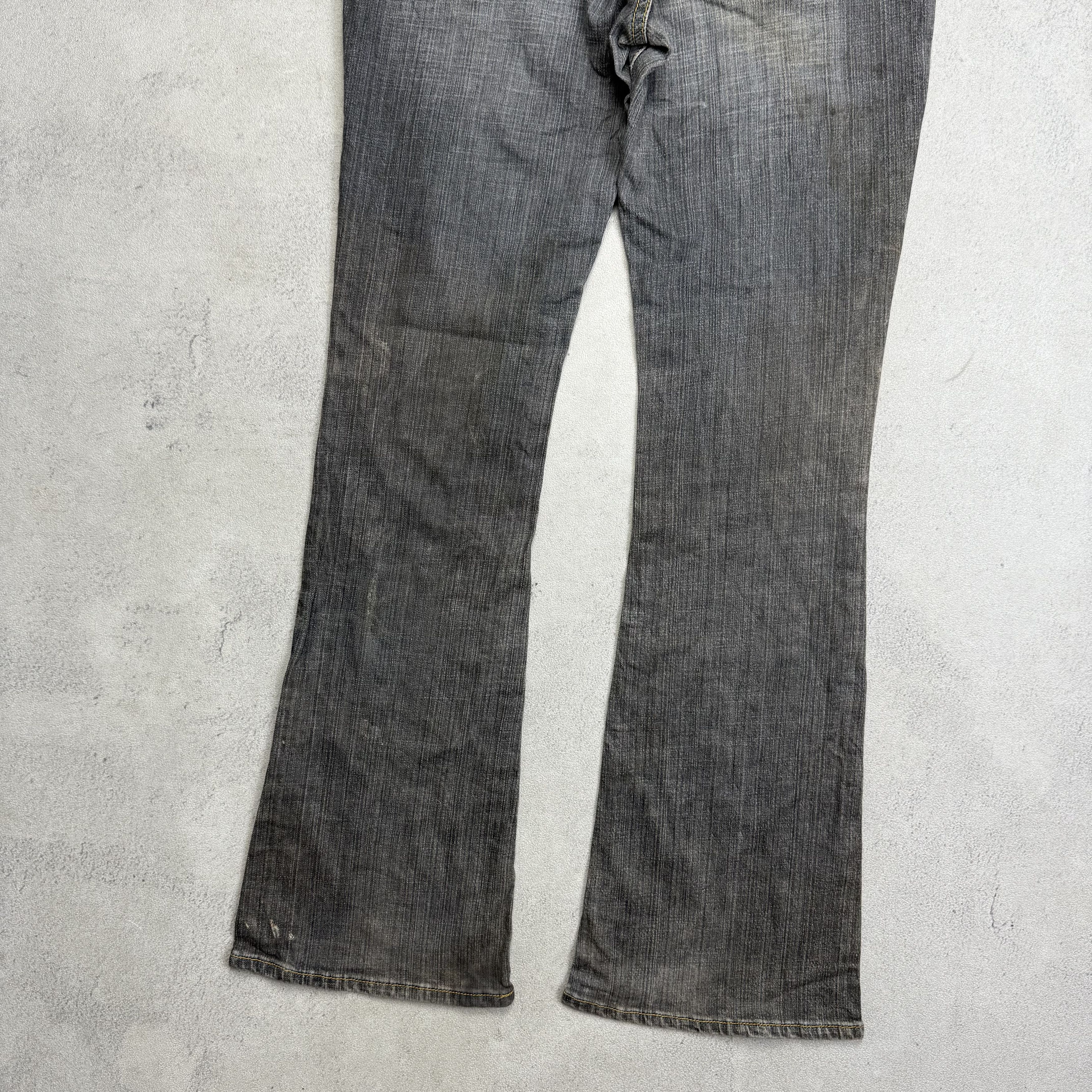 Vintage Bobson Happy Face Flare Jeans Size US 30 / EU 46 - 7 Thumbnail