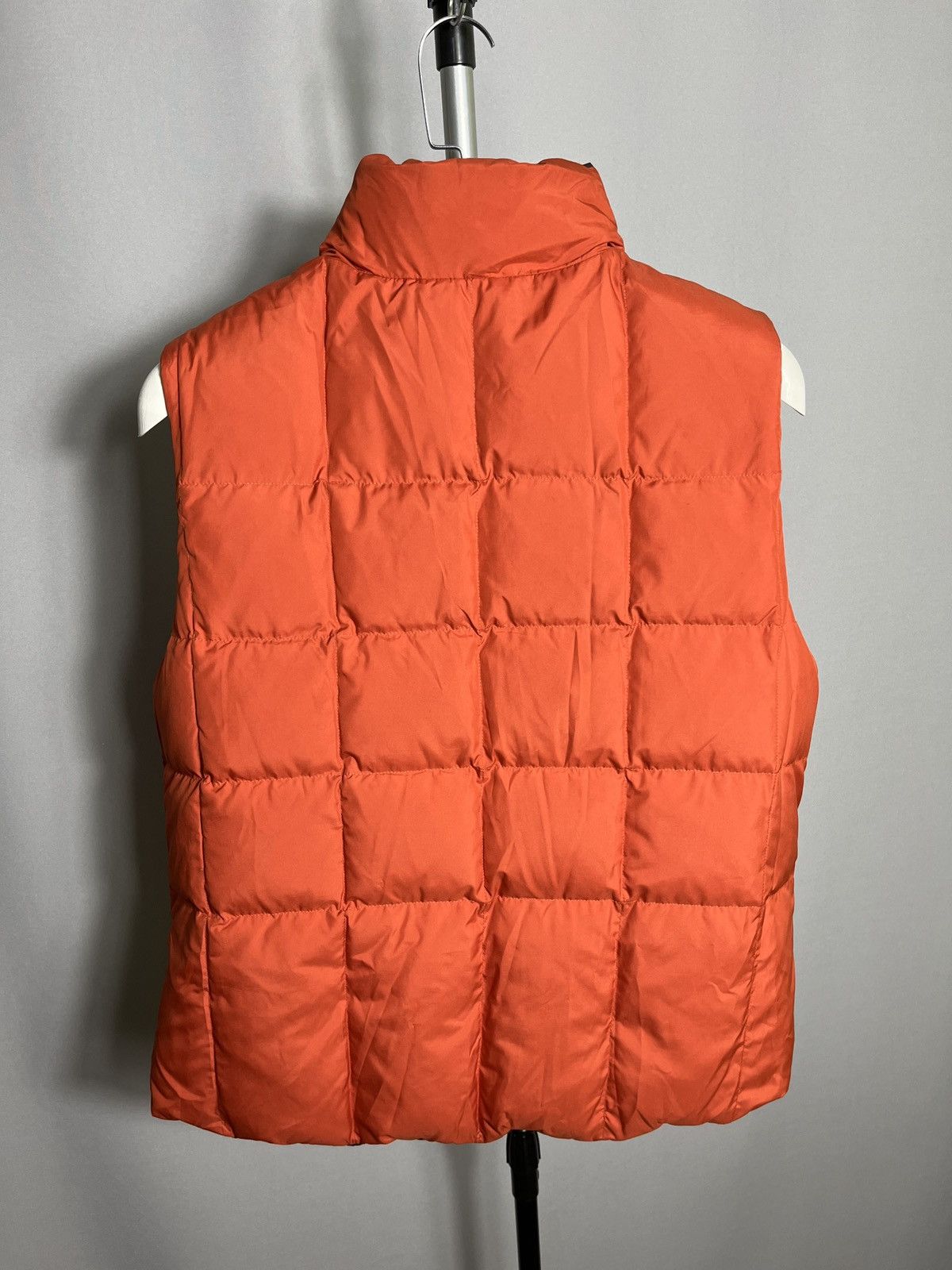 Lauren Ralph Lauren Ralph Lauren Down Puffer Vest Jacket Orange Check Reversible Size L / US 10 / IT 46 - 12 Thumbnail