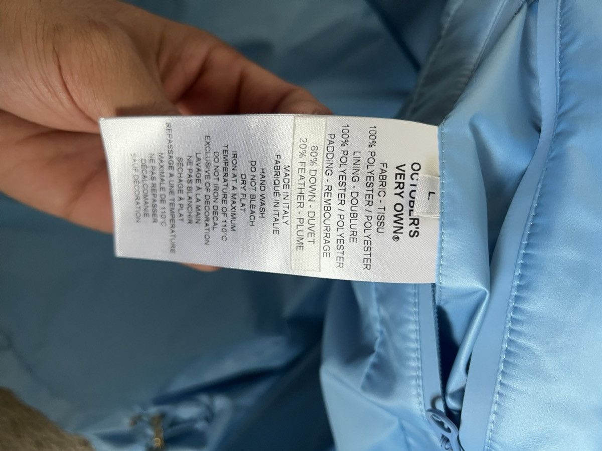 October's Very Own Ovo bounce down jacket baby blue Size US L / EU 52-54 / 3 - 8 Thumbnail