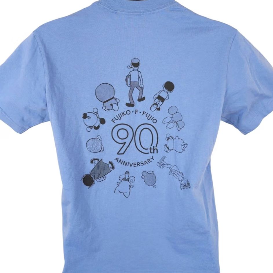 Uniqlo VINTAGE Doraemon T Shirt Mens Size Small Blue Fujiko Fujio Perman Kiteretsu Daihyakka Size US S / EU 44-46 / 1 - 4 Thumbnail