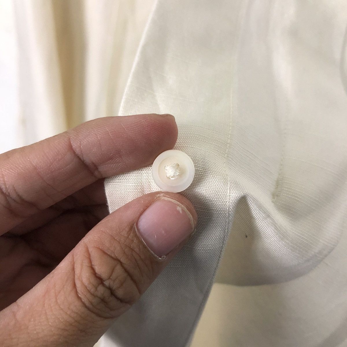 Japanese Brand UNIQLO × CDC Cream Structured Silhouette Shirt Dress – XL Size XL / US 12-14 / IT 48-50 - 18 Thumbnail
