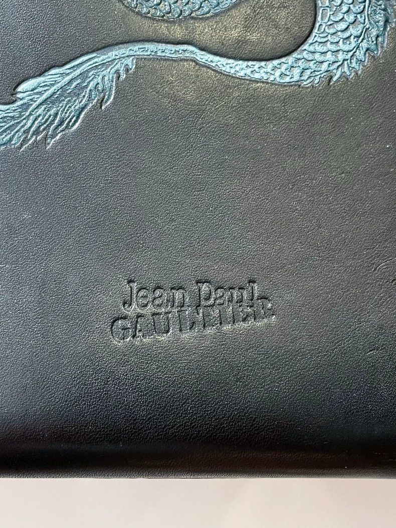 Jean Paul Gaultier Jean Paul Gaultier Dragon Thorn Leather Tote bag 2504-Nexta Size ONE SIZE - 3 Thumbnail