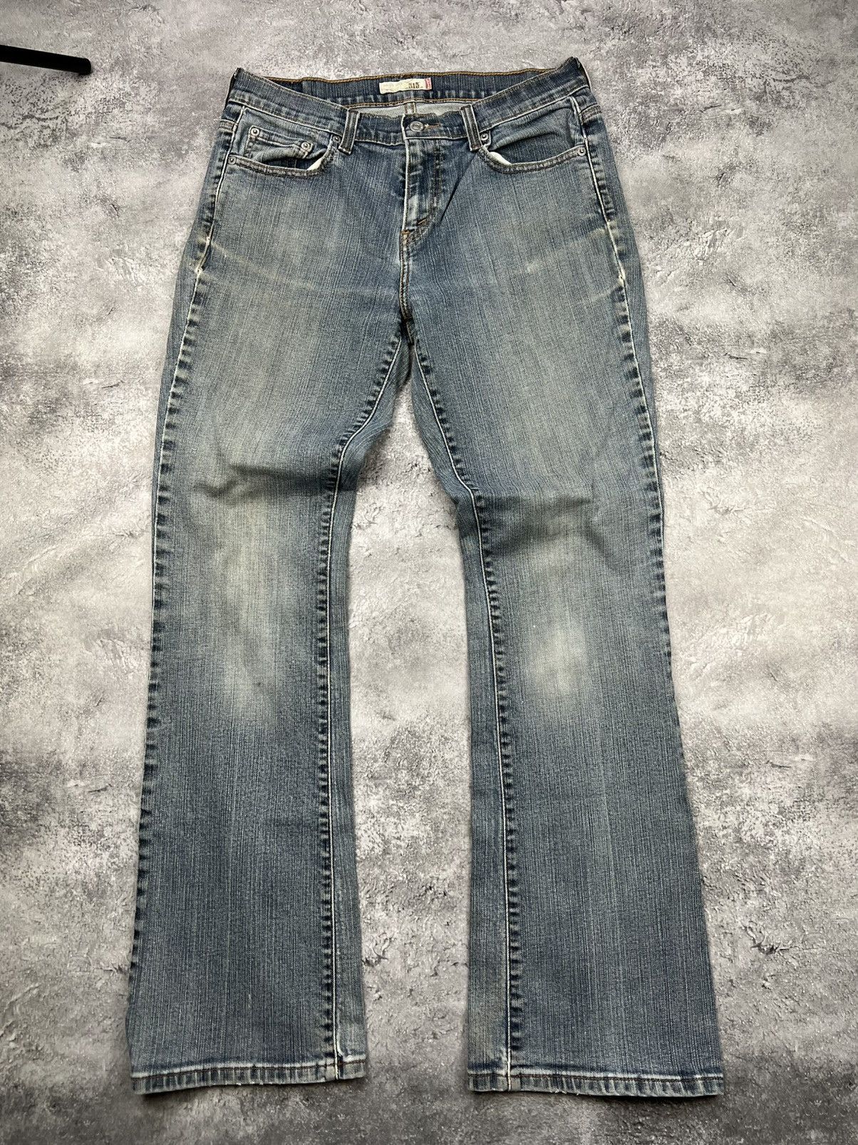 Levi's Vintage Levis Blue Denim Pants Jeans Flared Womens Size 27" / US 4 / IT 40 - 2 Thumbnail
