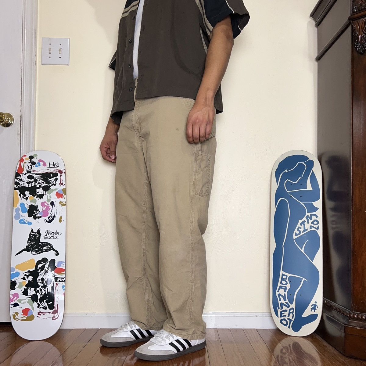 Carhartt × Vintage Tan Carhartt Carpenter Pants Size US 38 / EU 54 - 10 Thumbnail