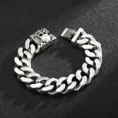 Other Big and Heavy Chunky Cuban Chain Bracelet Size ONE SIZE - 4 Thumbnail