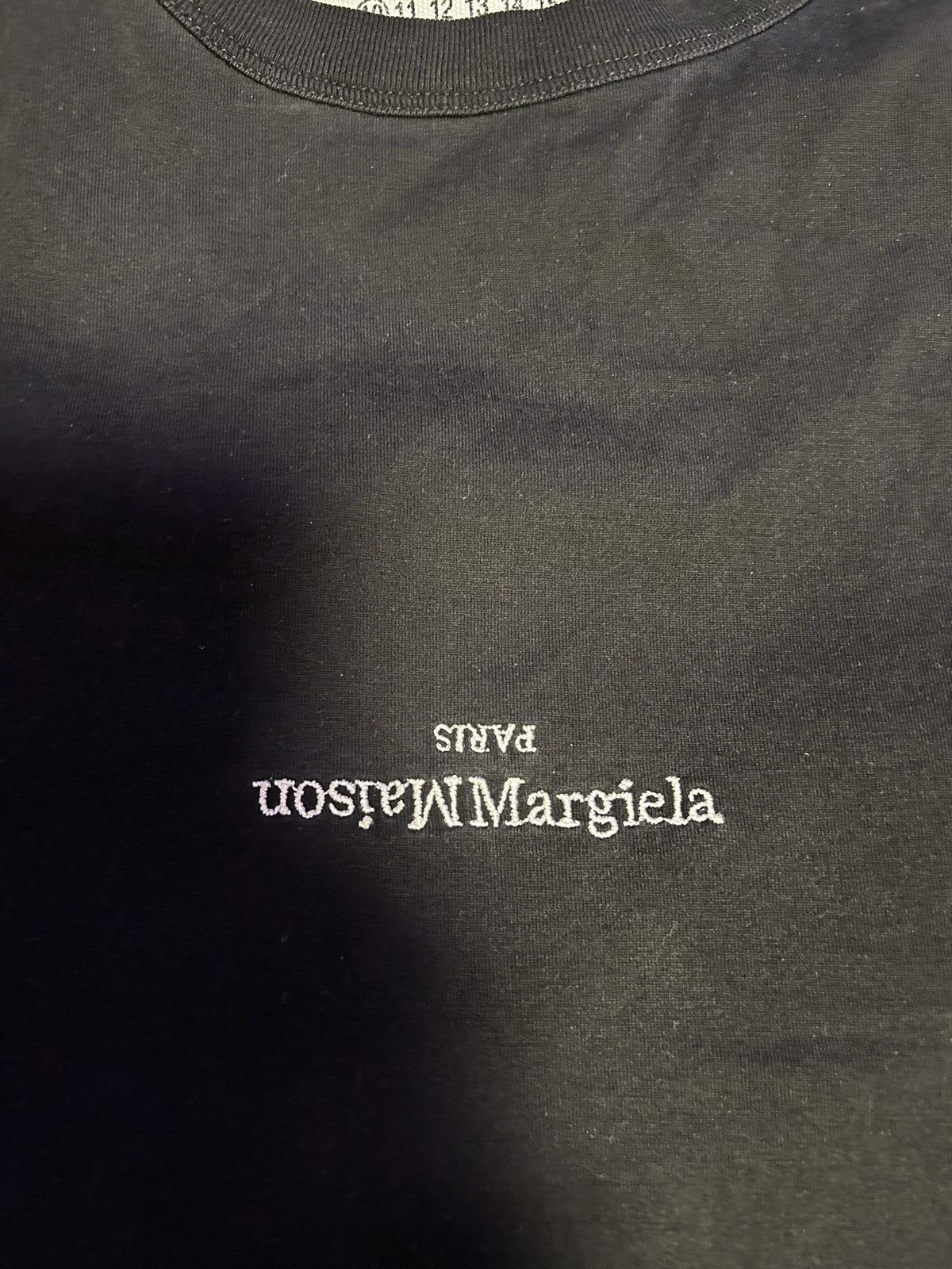 Maison Margiela Maison margiela Upside down logo tshirt Size US S / EU 44-46 / 1 - 3 Thumbnail