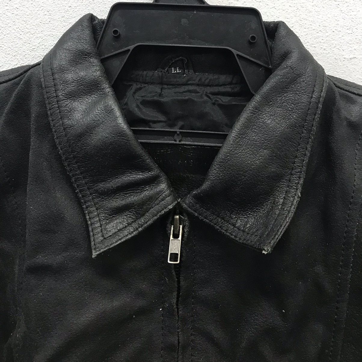 Japanese Brand × Vintage Vintage Excellent Leather Jacket Size US XL / EU 56 / 4 - 3 Thumbnail