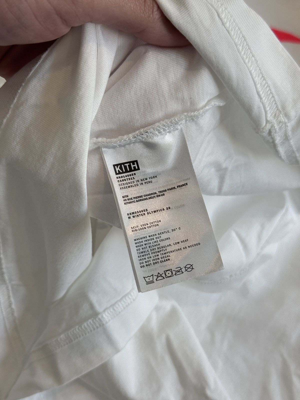 Kith Kith x Olympics Mens Nagano Tee White Size XL NWT NEW Size US XL / EU 56 / 4 - 6 Thumbnail