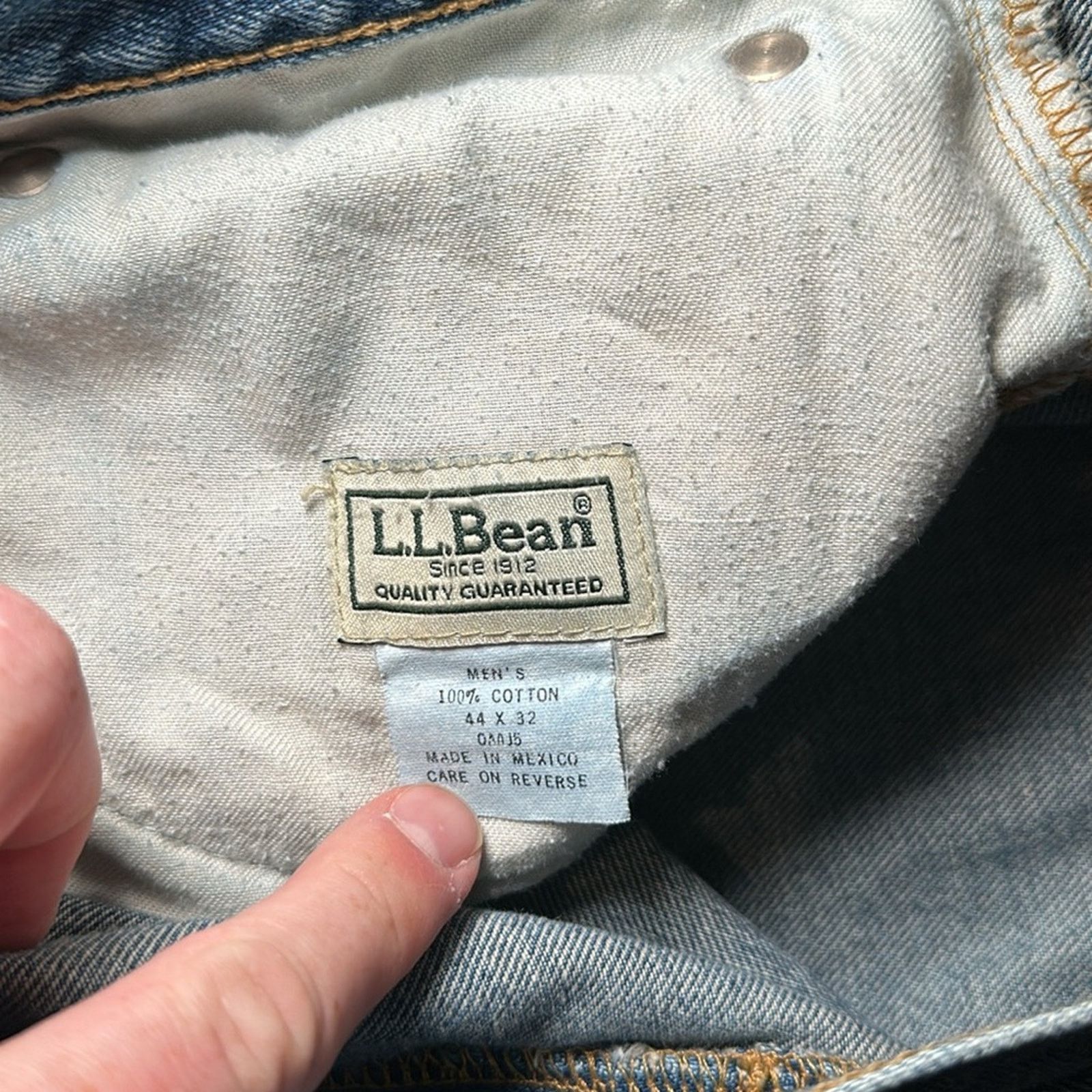 L.L. Bean L.L. Bean Straight Fit Jeans - 44x32 Size US 44 / EU 60 - 8 Thumbnail
