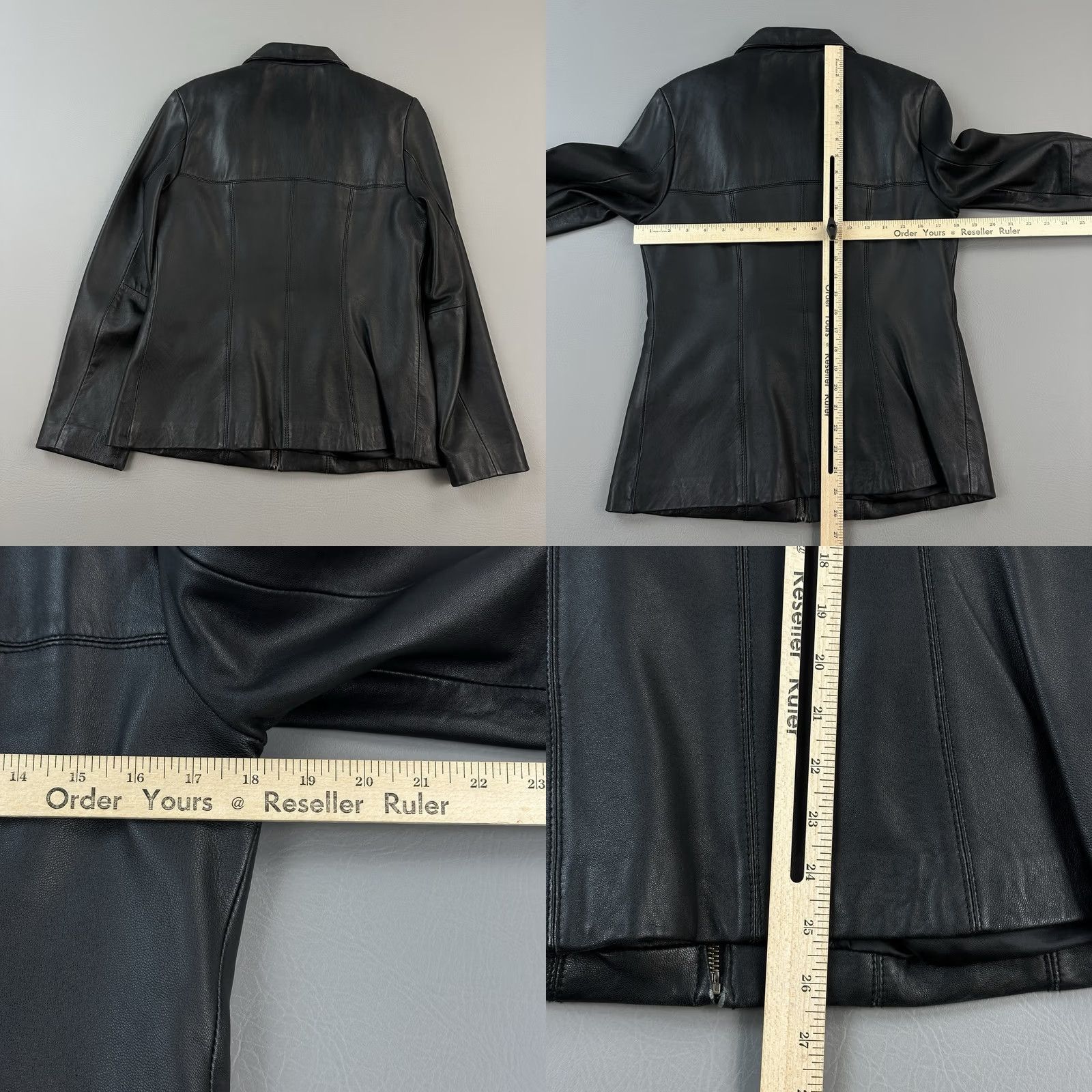 Vintage VINTAGE RedHead Jacket Womens S Black Leather Thinsulate Removable Liner Size S / US 4 / IT 40 - 9 Thumbnail
