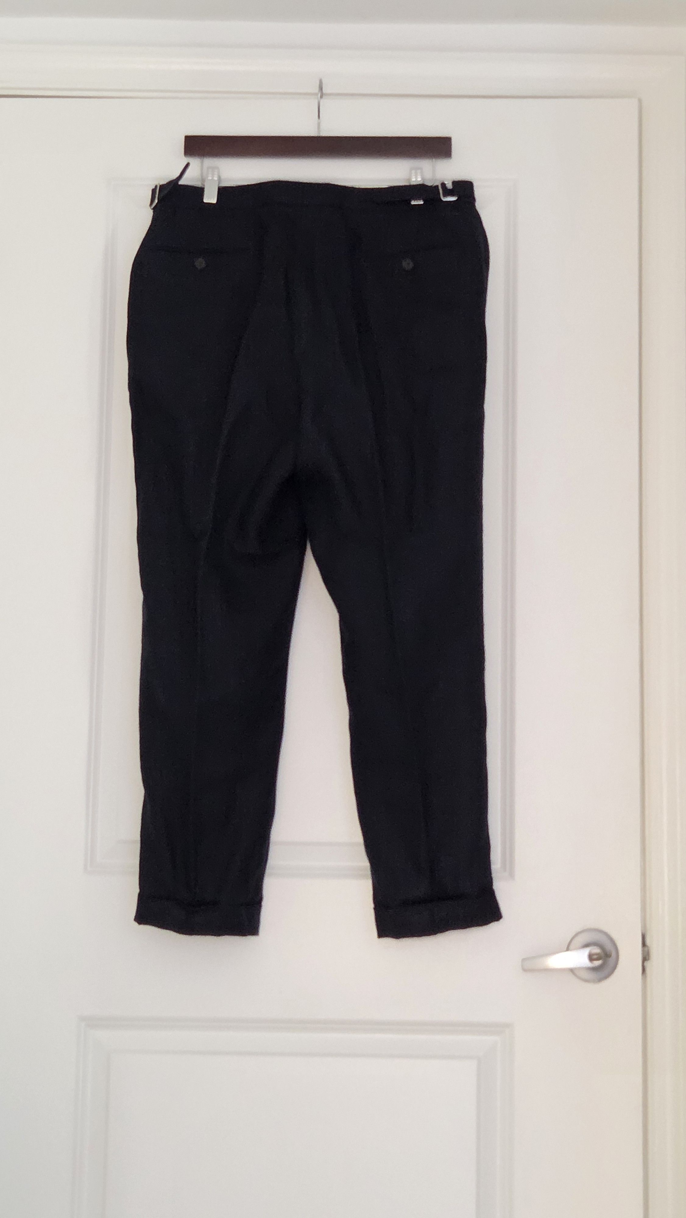 Other Benevento navy linen trousers Size US 36 / EU 52 - 5 Thumbnail