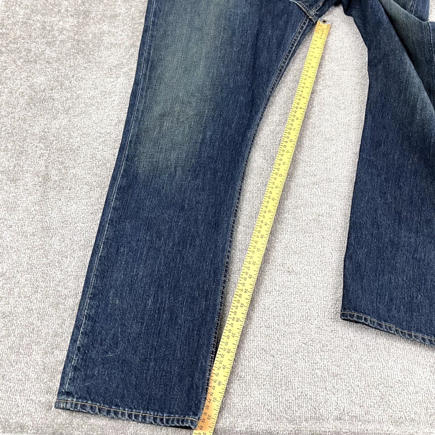 Polo Ralph Lauren POLO RALPH LAUREN Jeans Mens 38x32 Classic Fit Straight Leg Blue Denim R66SD72 Size US M / EU 48-50 / 2 - 6 Thumbnail
