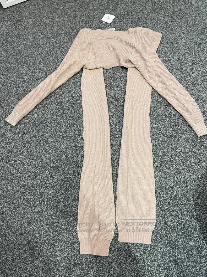 Hermes Hermes Uniquely designed knit cardigan that can also be wo Size XXS / US 00 / IT 34 - 2 Thumbnail