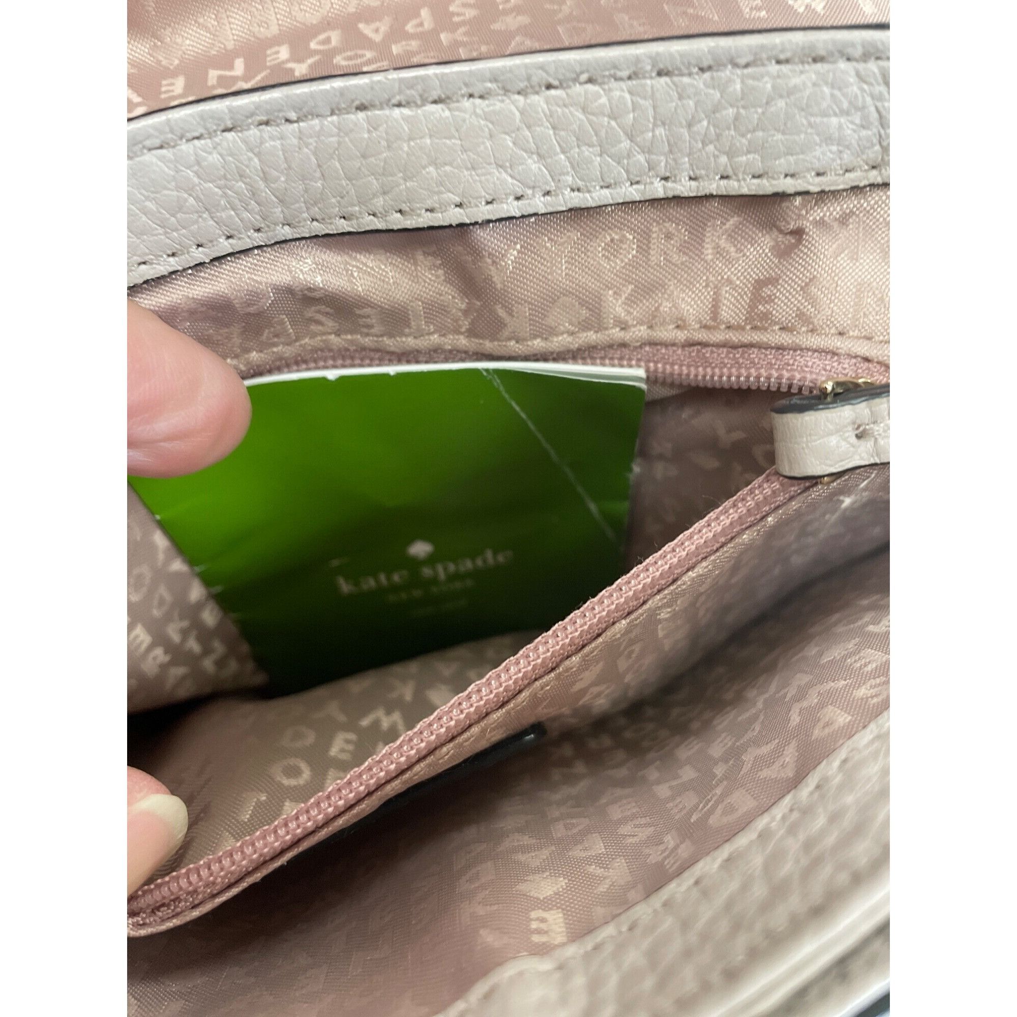 Kate Spade Kate Spade Womens Leather Black Gray charmed crossbody Handb Size ONE SIZE - 14 Thumbnail