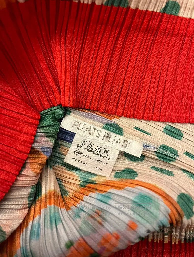 Issey Miyake Issey Miyake Cookie Donut Colorful Fun Polka Dot Sleeveles Size L / US 10 / IT 46 - 6 Thumbnail