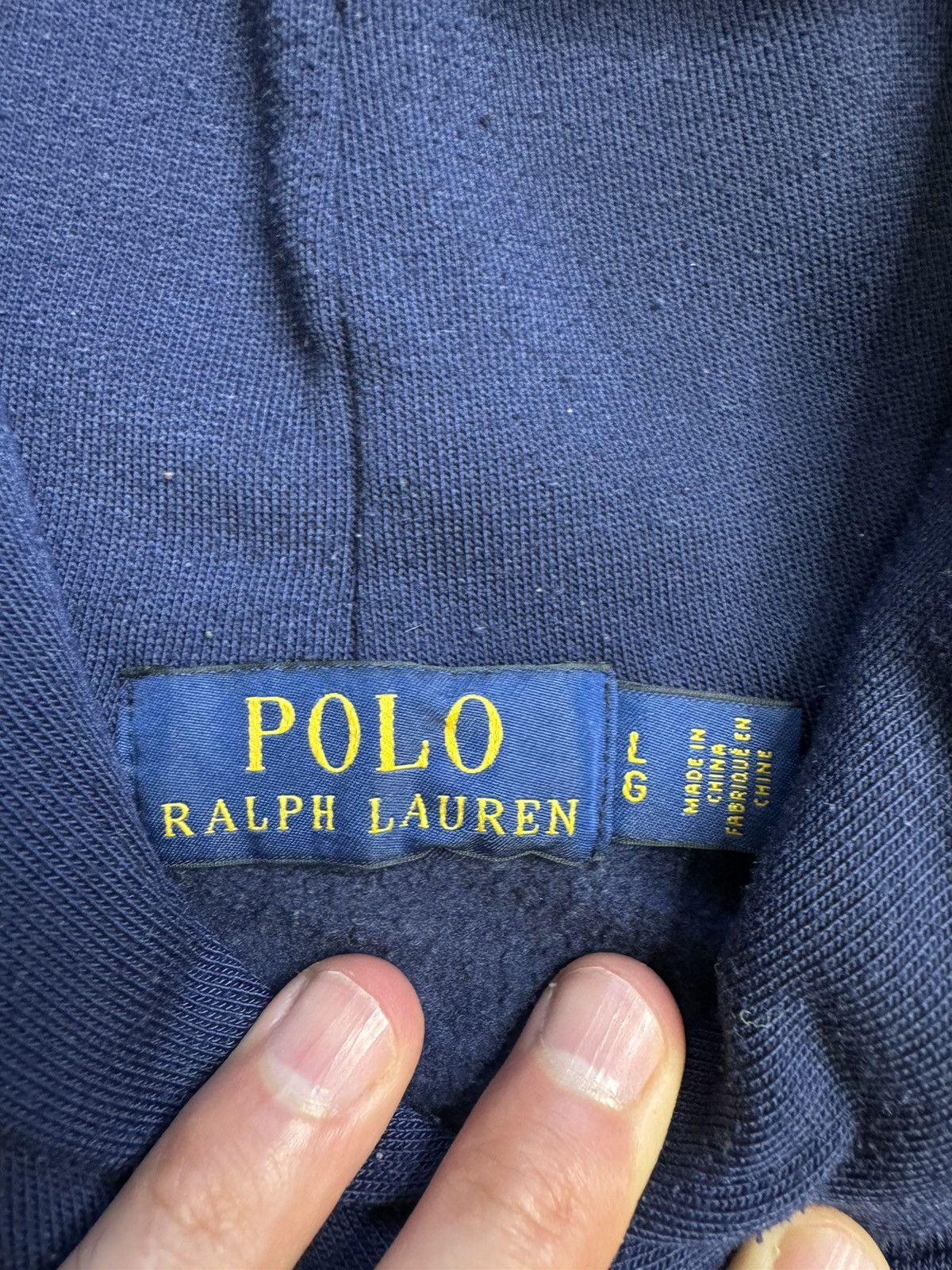 Polo Ralph Lauren Polo Ralph Lauren Hoodie Pullover Basic Logo Y2K Size US L / EU 52-54 / 3 - 4 Thumbnail