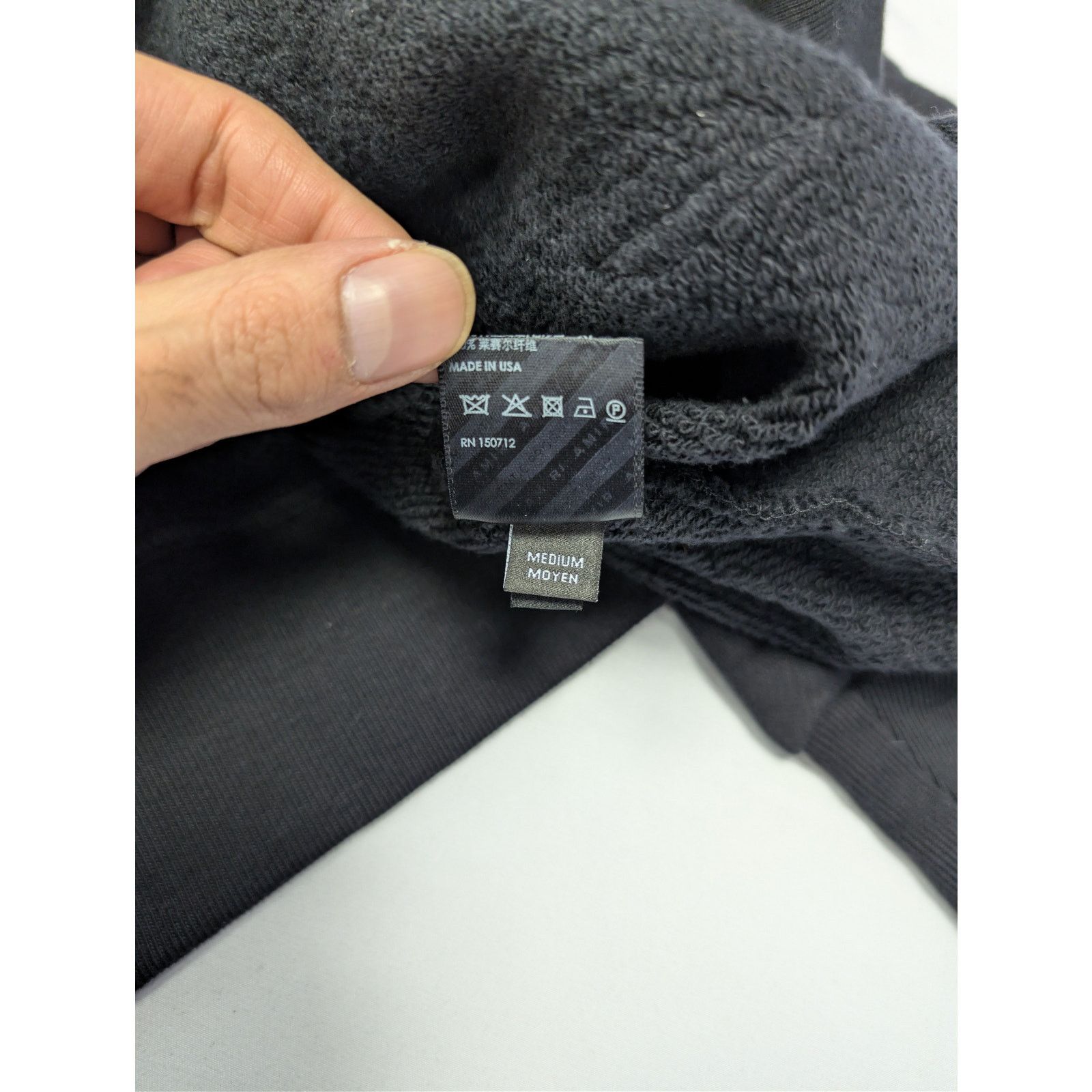Amiri o1rshd1 Q:2 / MA Bar Logo Hoodie in Black Size US M / EU 48-50 / 2 - 19 Thumbnail