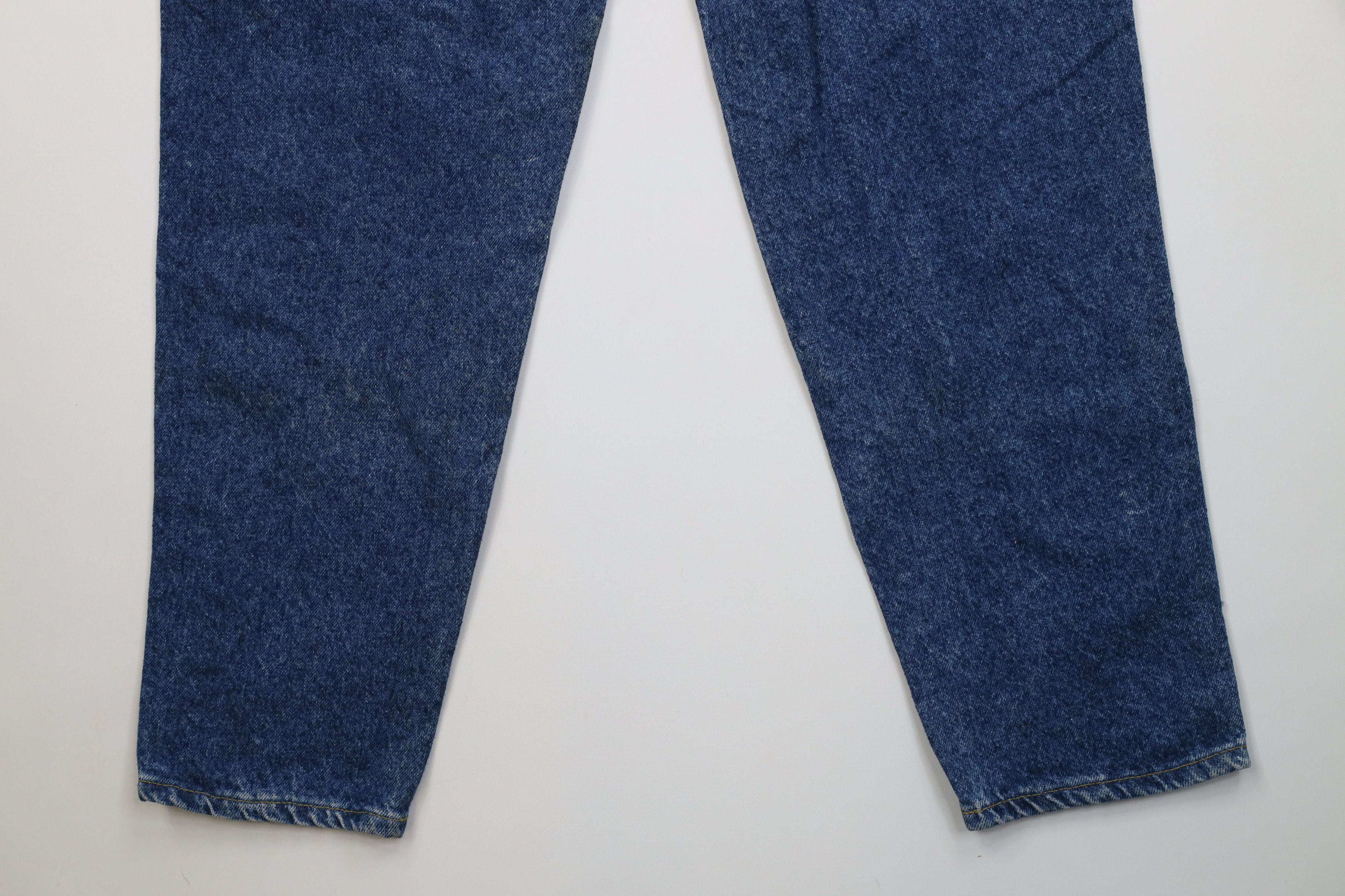 Lee Deadstock Vintage 90s Lee Denim Jeans Blue Pepper Wash USA Size 36" / US 14 / IT 50 - 14 Thumbnail