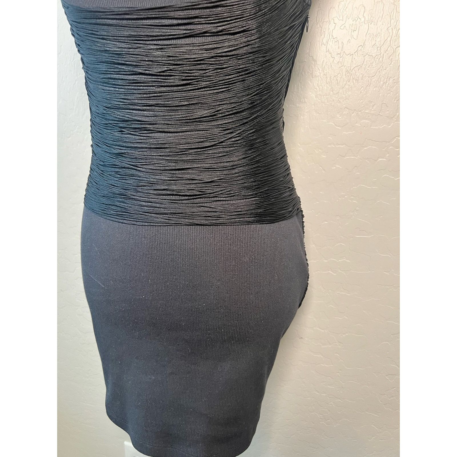 Alexander Wang ALEXANDERWANG FRINGE TANK DRESS BLACK Size M / US 6-8 / IT 42-44 - 5 Thumbnail