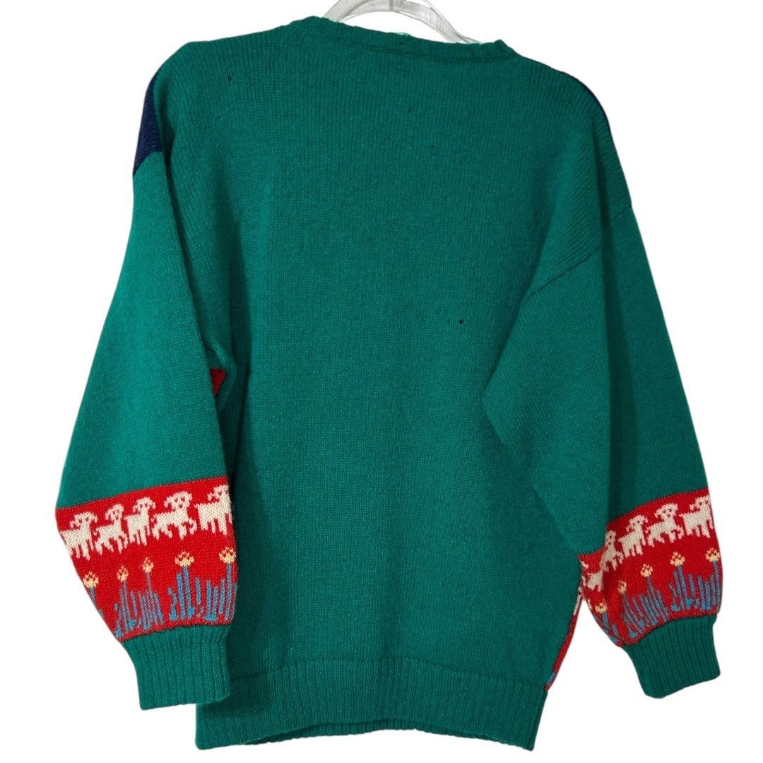 Other Vintage Irish Scene Hand Loomed 100% Pure Wool Sweater Rabbi Size US M / EU 48-50 / 2 - 2 Thumbnail