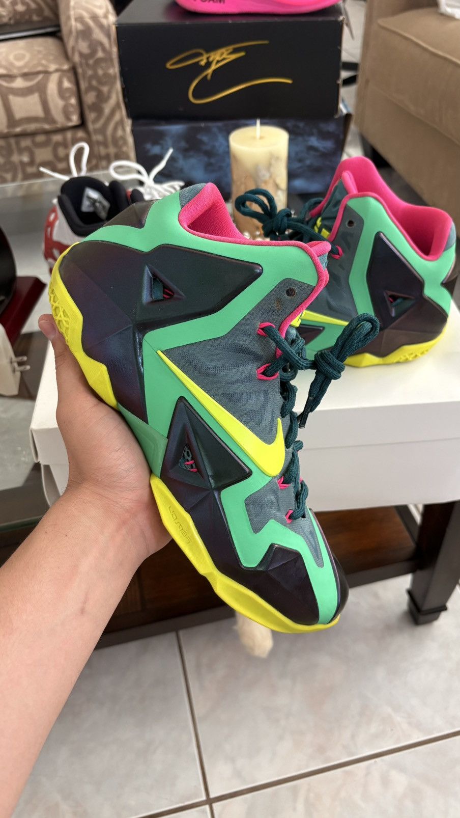 Nike Lebron 11 T-Rex SAMPLE Size US 8.5 / EU 41-42 - 1 Thumbnail